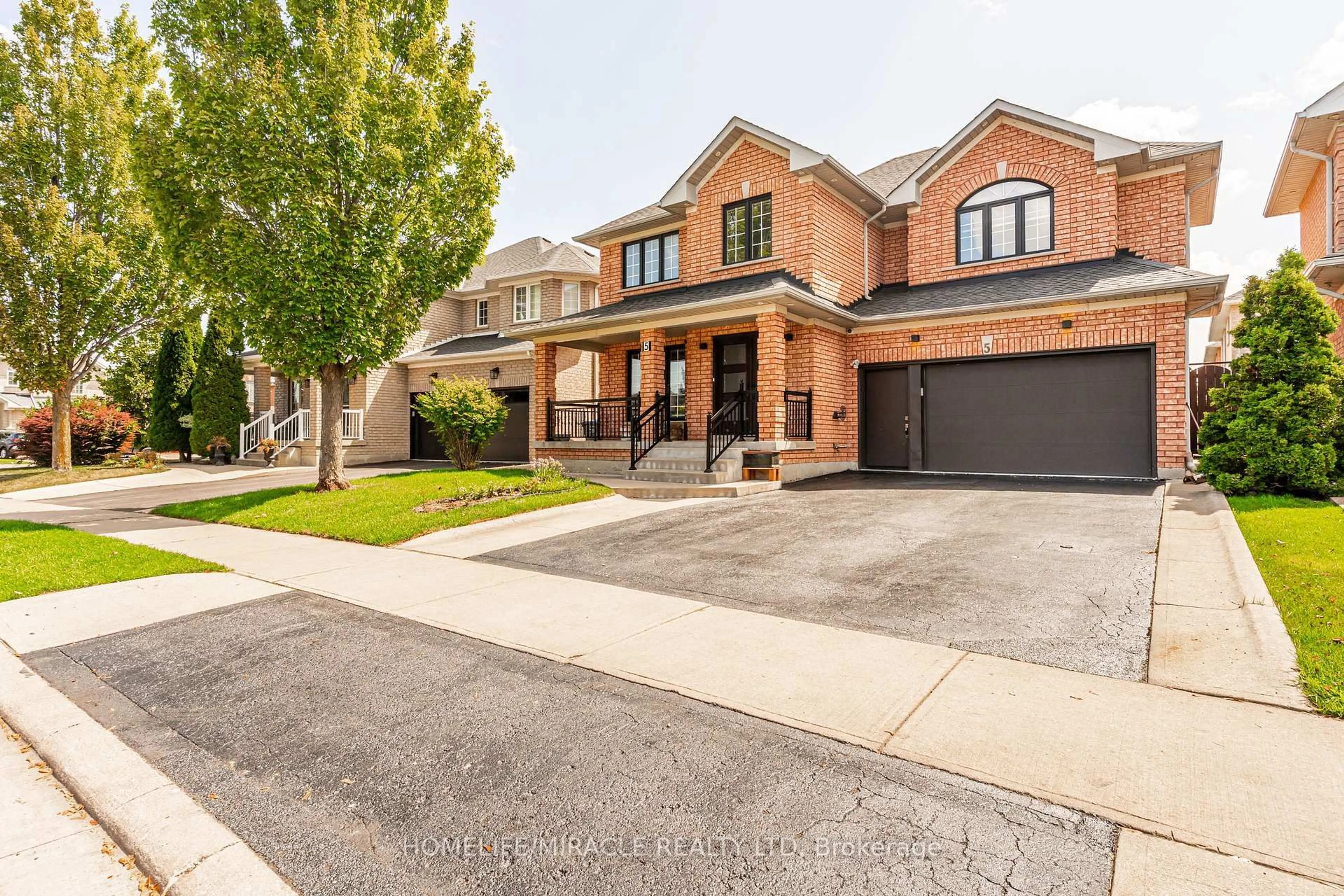 Home with brick exterior material, street for 5 Octillo Blvd, Brampton Ontario L6R 2P7