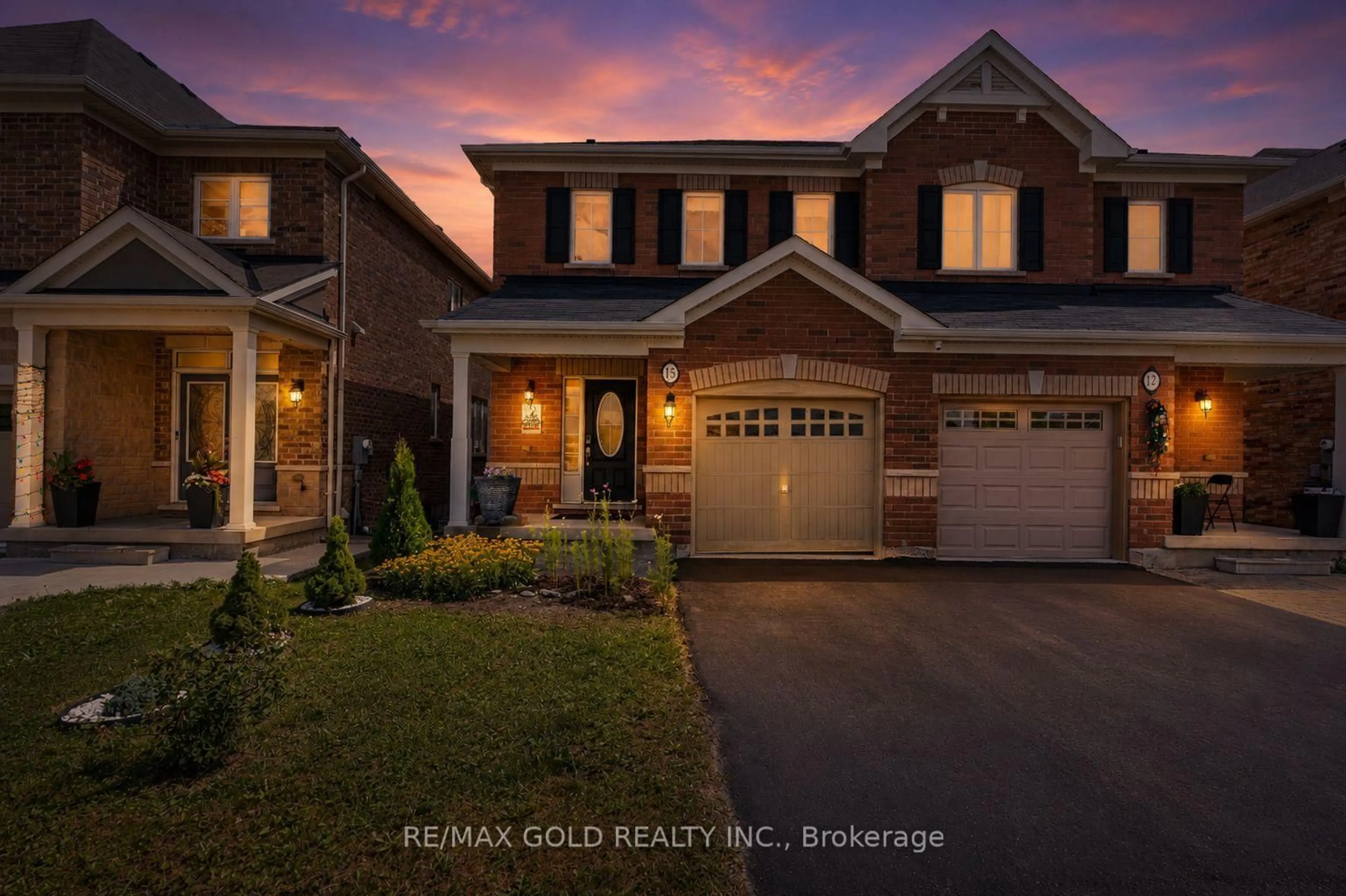 Home with brick exterior material, street for 15 Antibes Dr, Brampton Ontario L6X 5H4