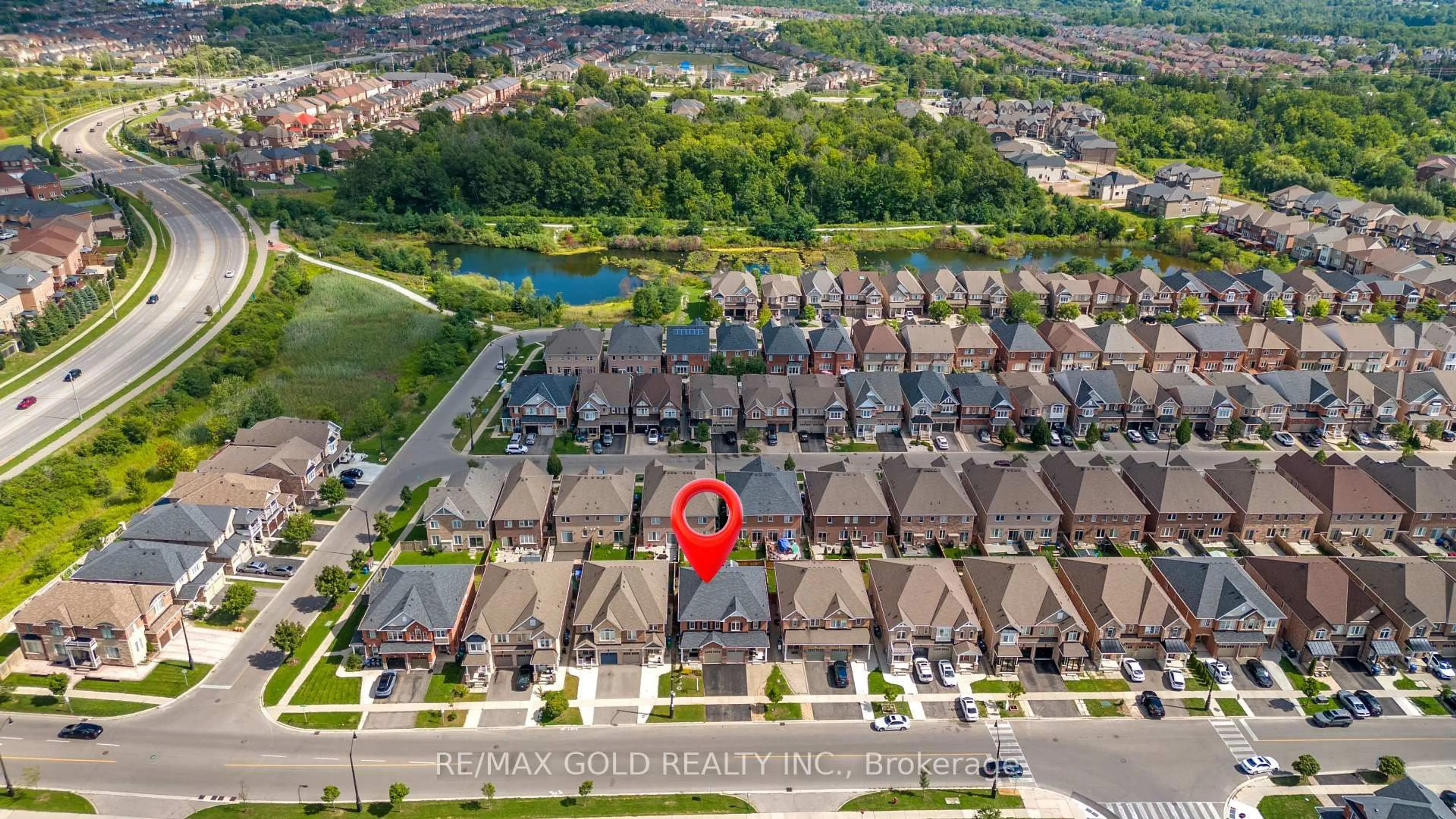 A pic from outside/outdoor area/front of a property/back of a property/a pic from drone, unknown for 15 Antibes Dr, Brampton Ontario L6X 5H4