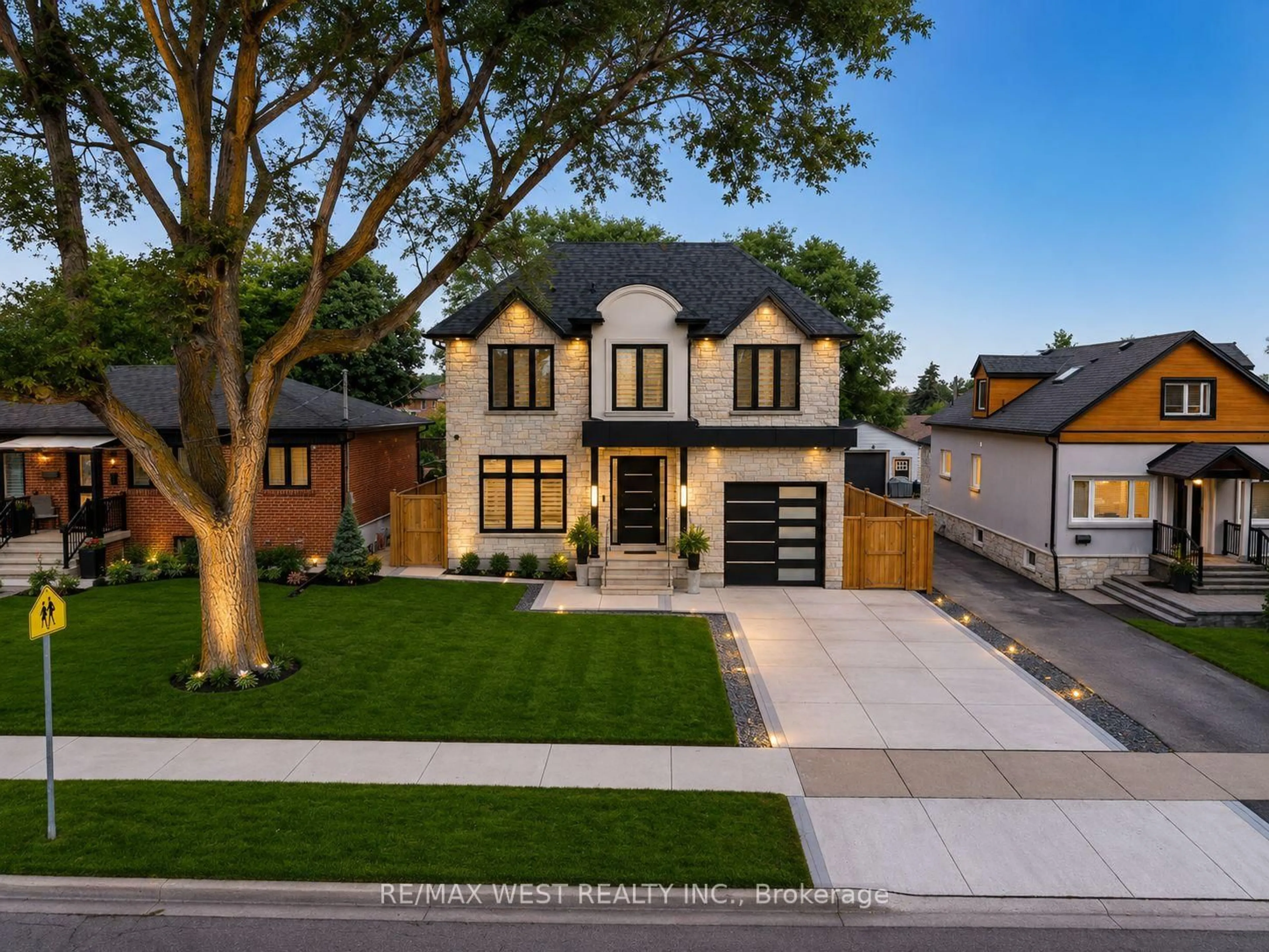 Home with brick exterior material, street for 46 Golfdown Dr, Toronto Ontario M9W 2H7
