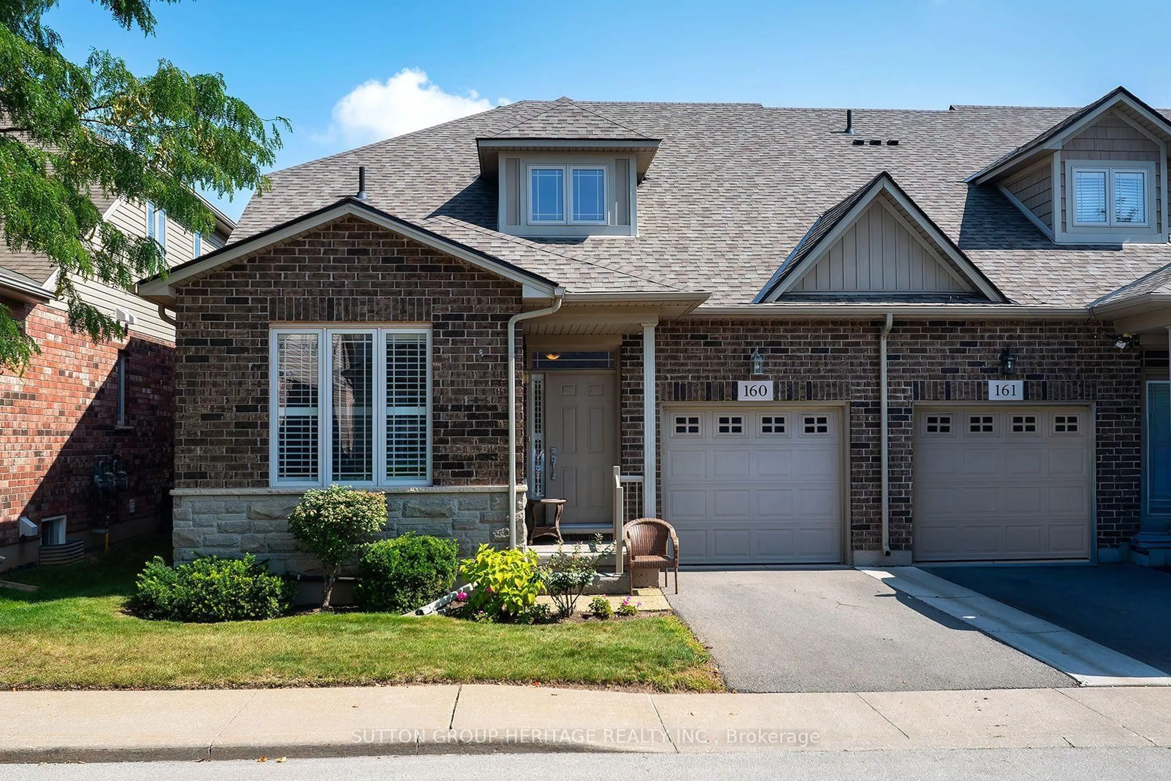 Home with brick exterior material, street for 2120 Itabashi Way #160, Burlington Ontario L7M 0V3