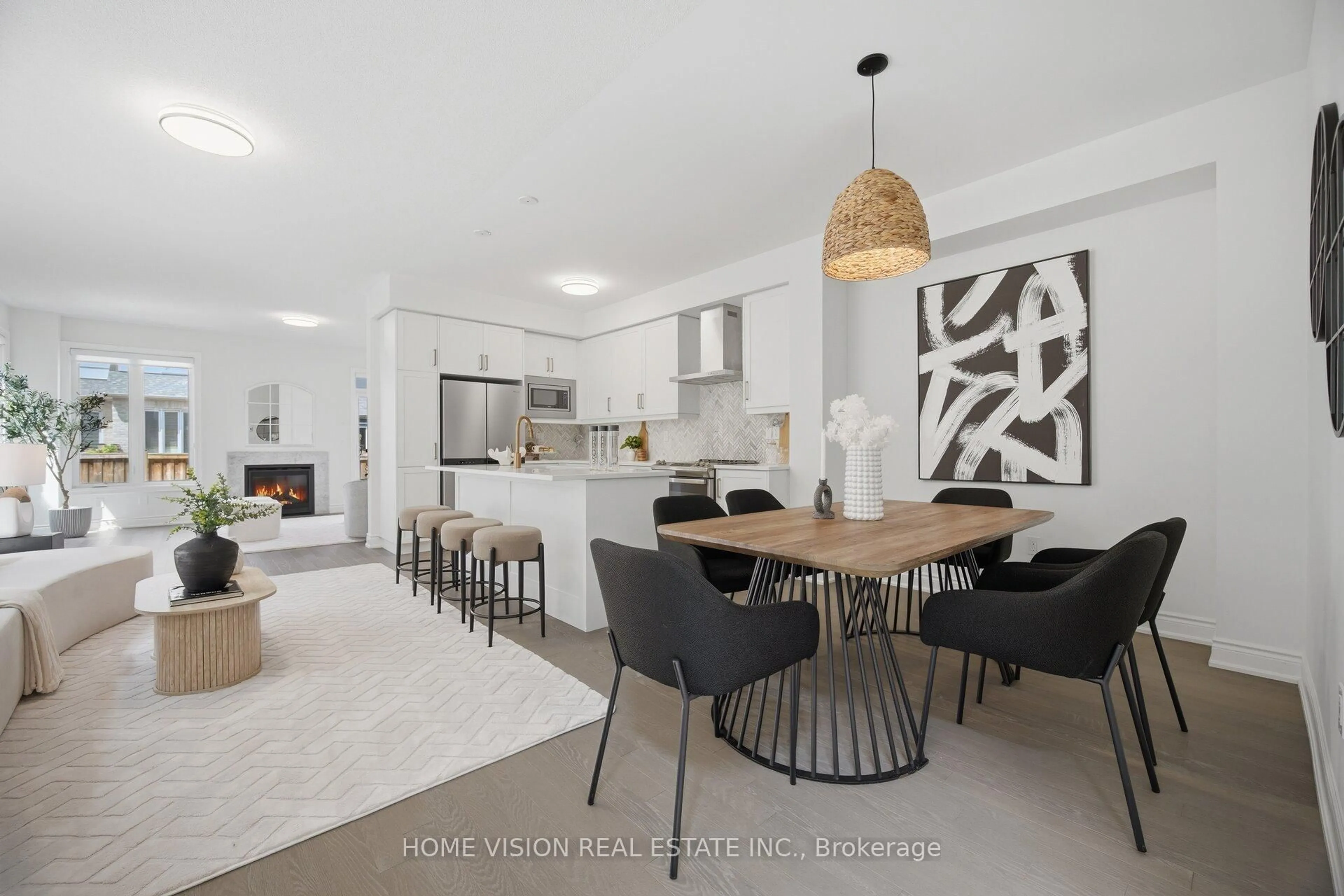 Open concept kitchen, unknown for 36 Quinton Rdge, Brampton Ontario L6Y 6J4