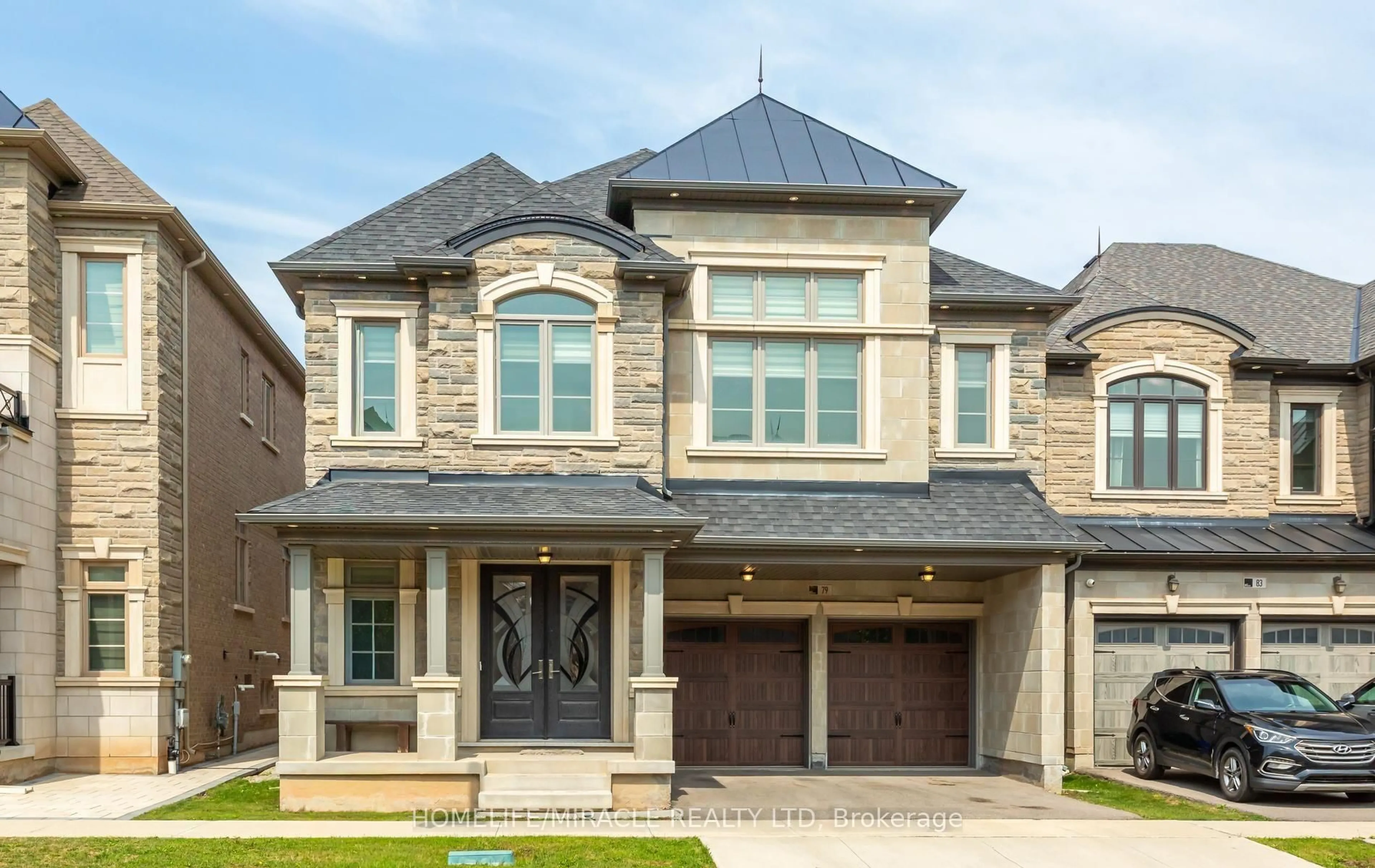 Home with brick exterior material, street for 79 Mevira Gdns, Oakville Ontario L6H 7C5