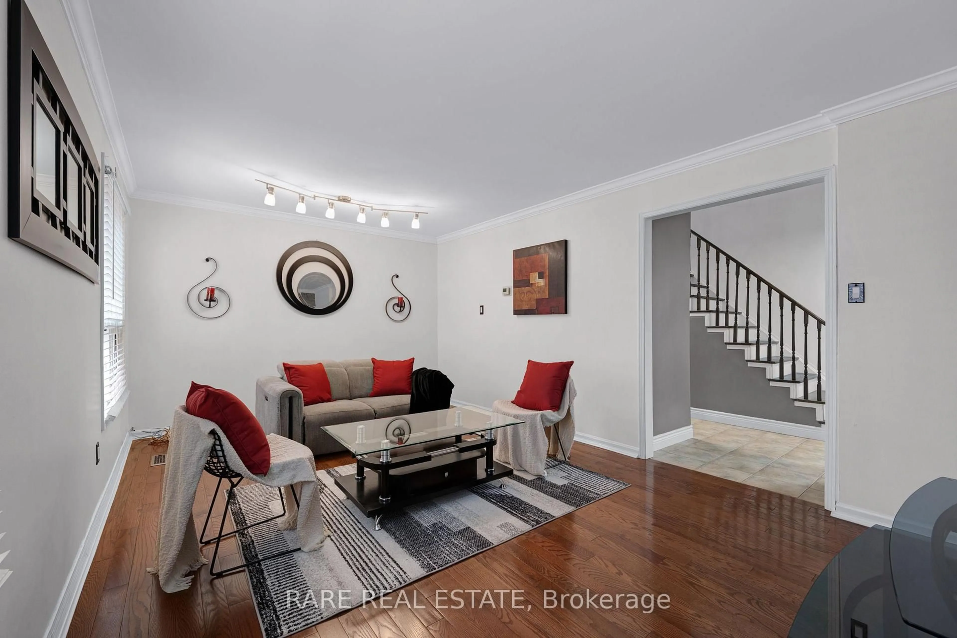 Living room with furniture, unknown for 45 Sandmere Ave, Brampton Ontario L6Z 4A2