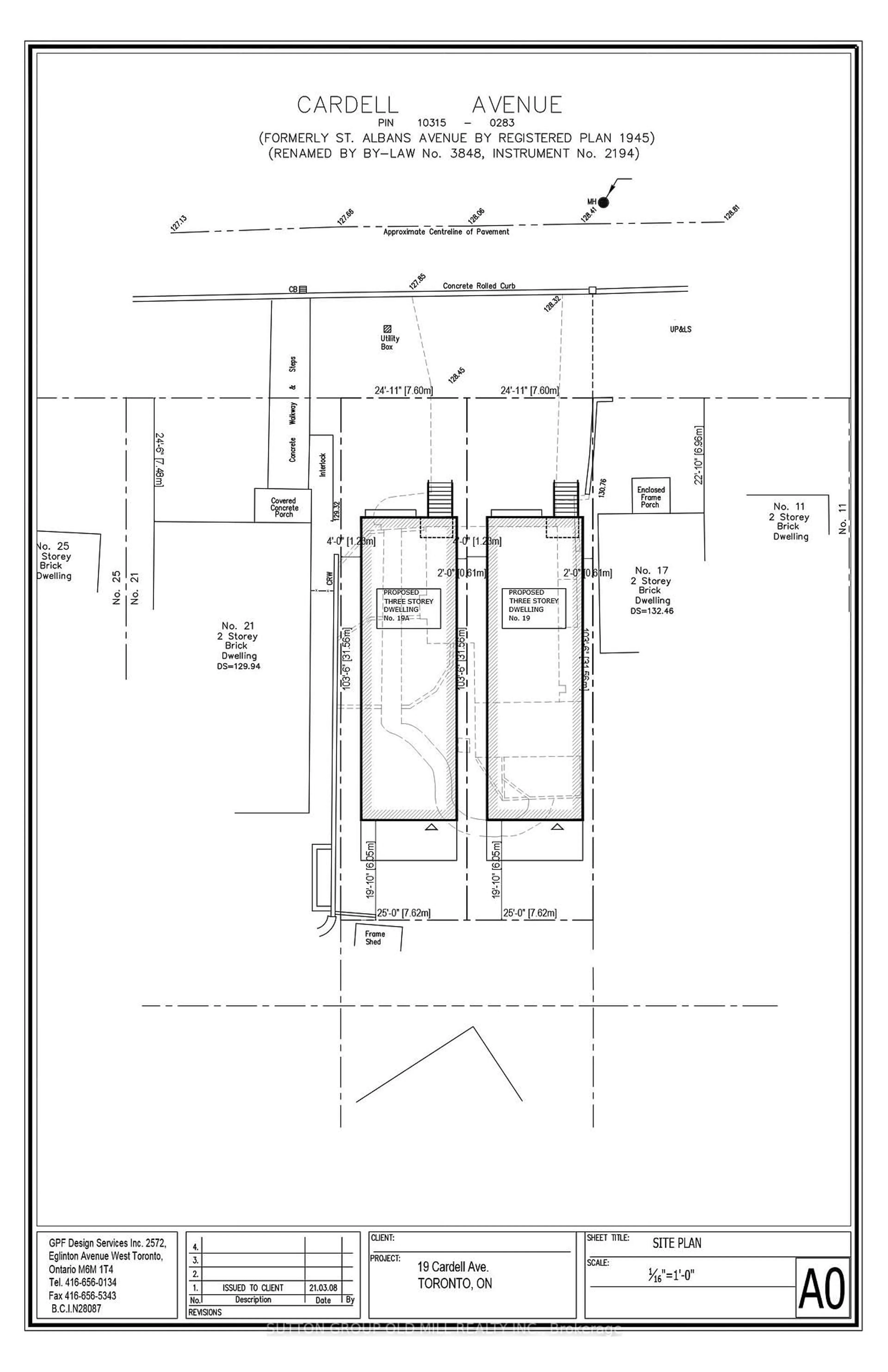 Floor plan for 19 Cardell Ave, Toronto Ontario M9N 1S4