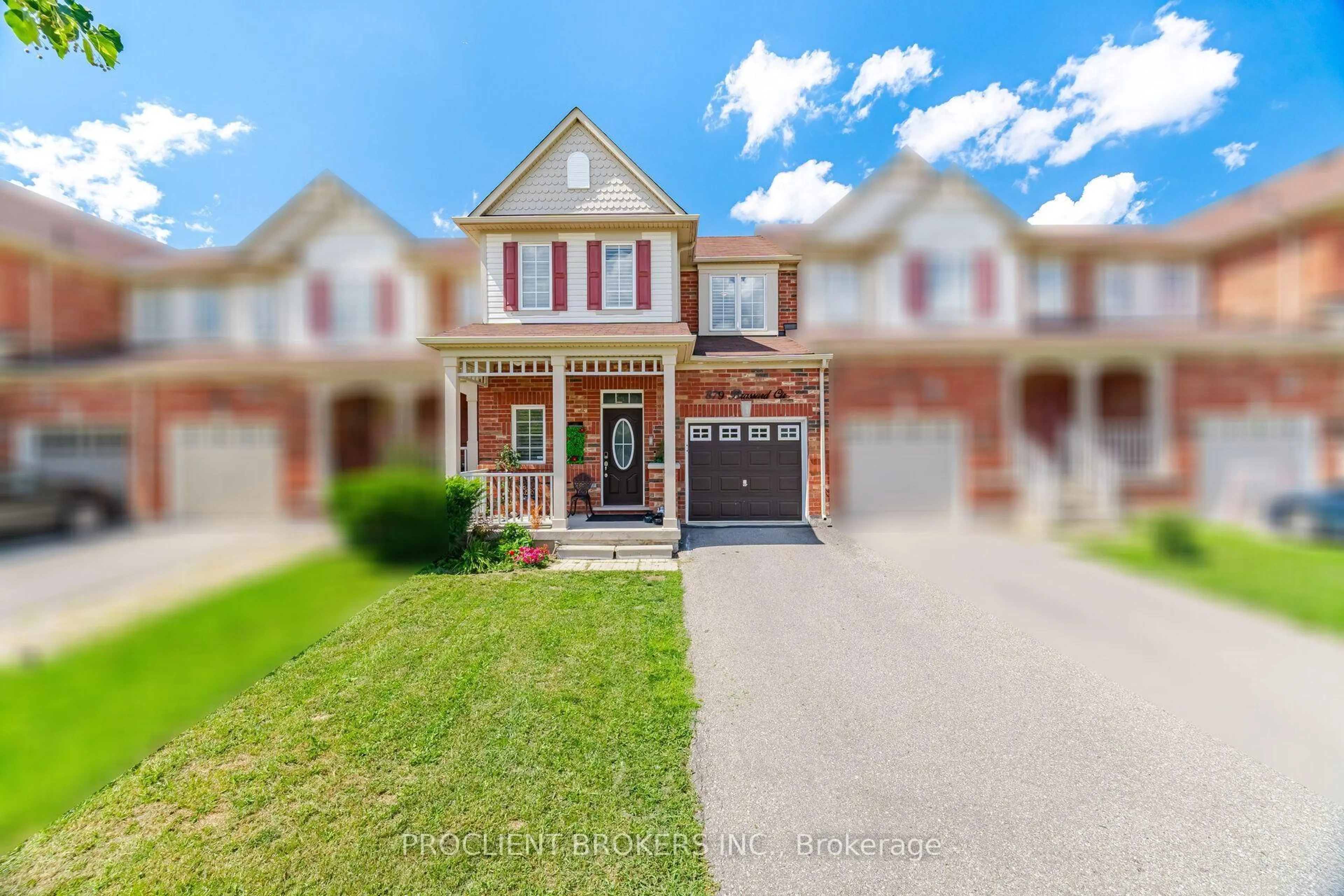 Home with brick exterior material, street for 879 Brassard Circ, Milton Ontario L9T 8E2
