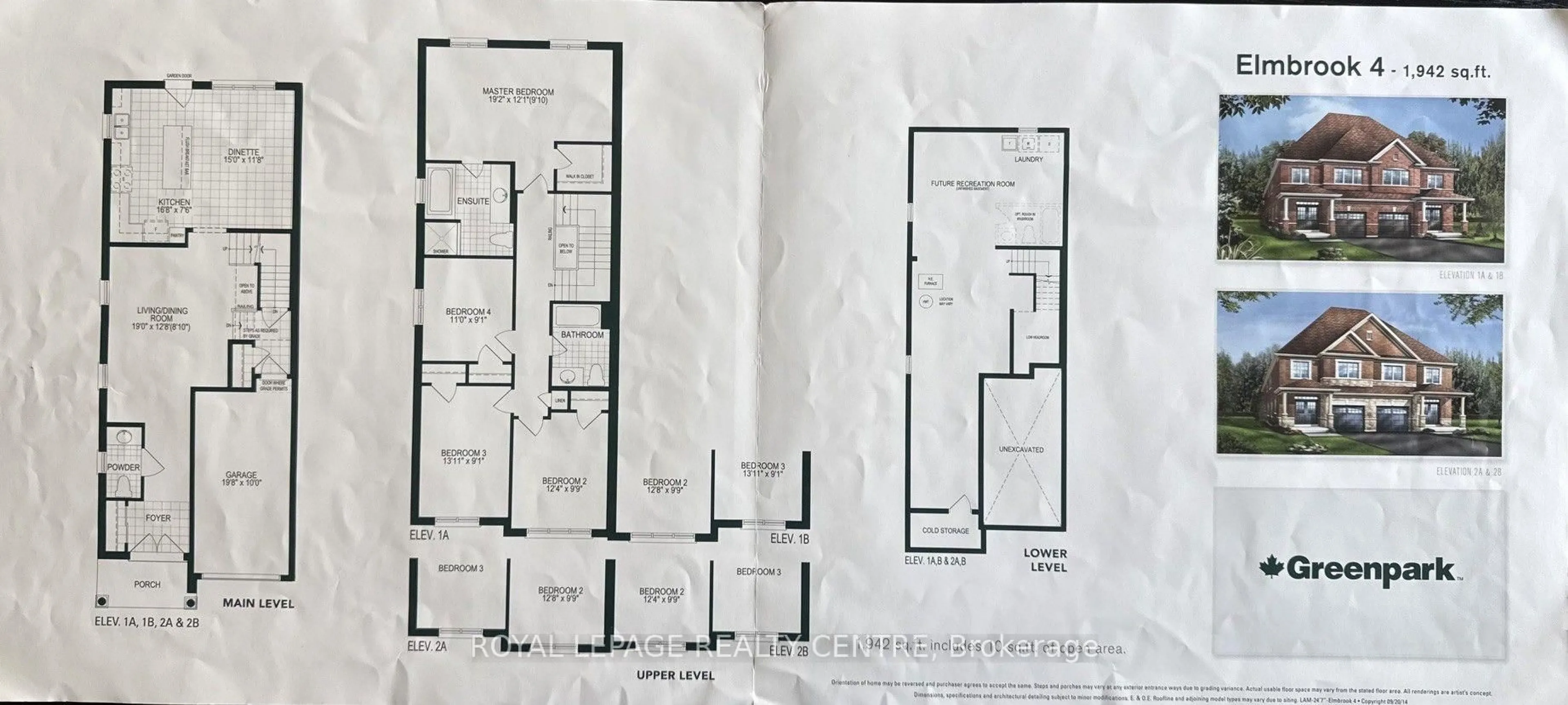 Floor plan for 11 Falling Leaf Dr, Caledon Ontario L7C 2Z3