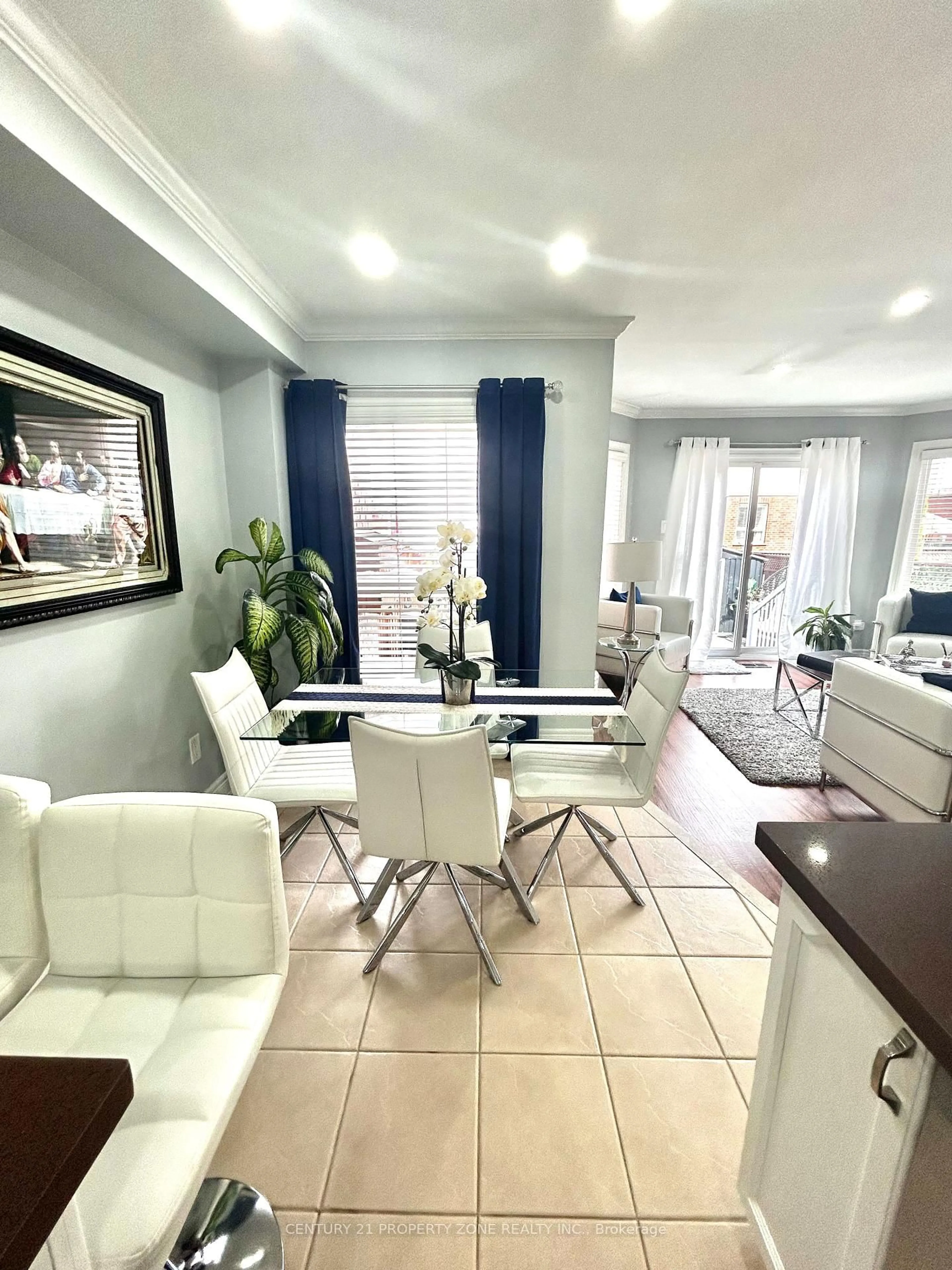 Living room with furniture, ceramic/tile floor for 91 Monaco Crt, Brampton Ontario L7A 1X2