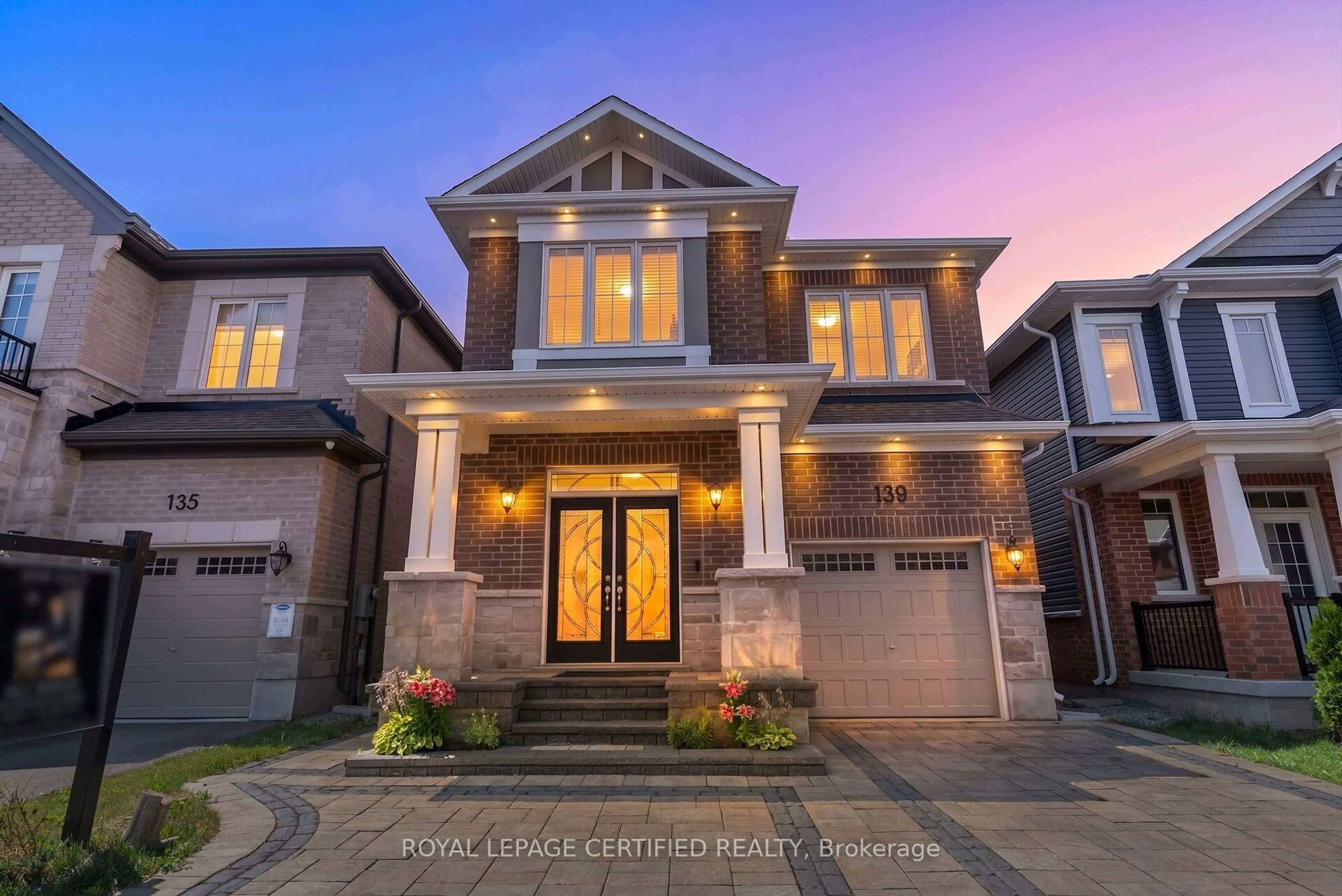 Home with brick exterior material, street for 139 Yates Dr, Milton Ontario L9E 1S7