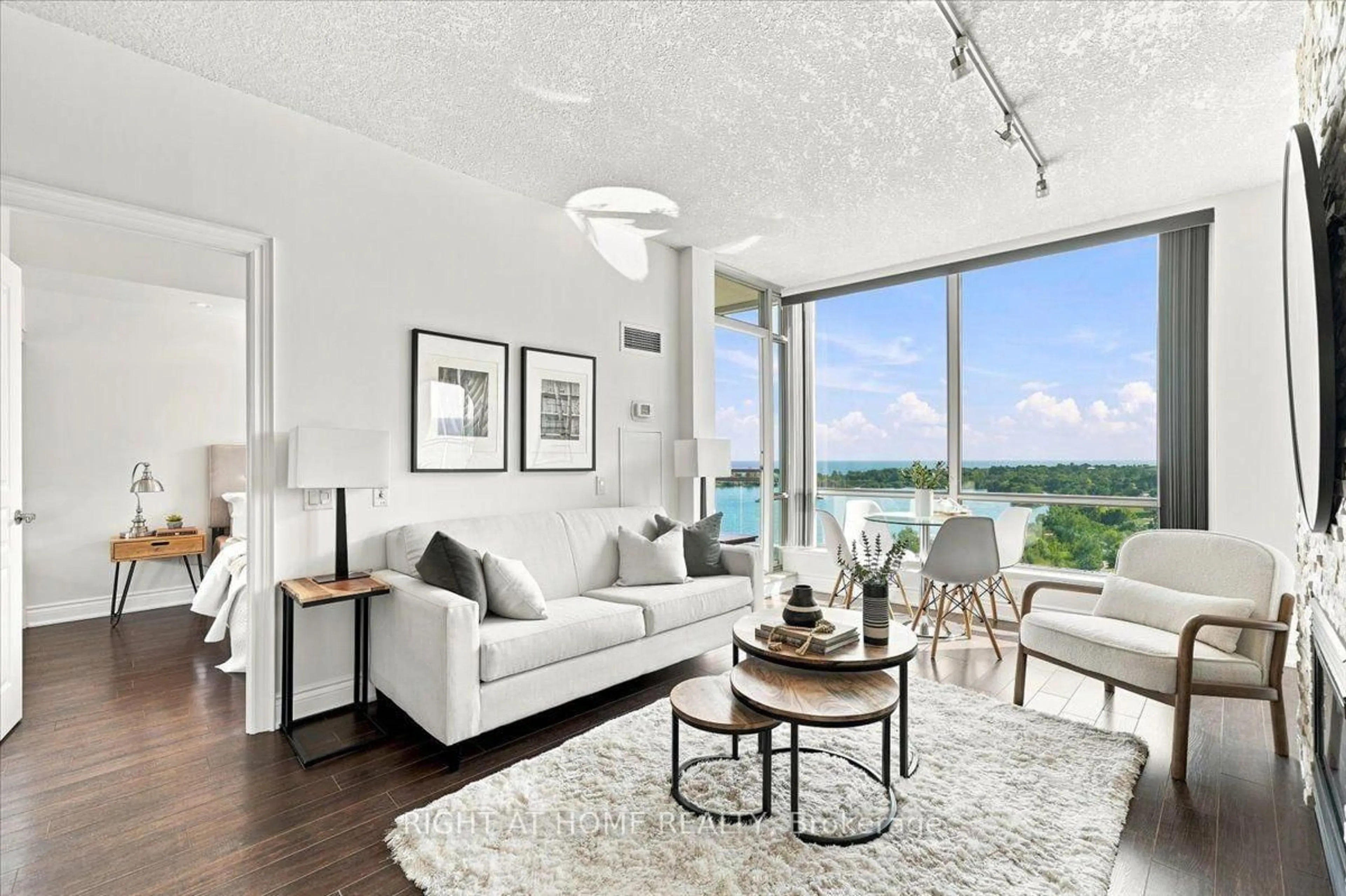 Living room with furniture, unknown for 5 Marine Parade Dr #1111, Toronto Ontario M8V 4B4