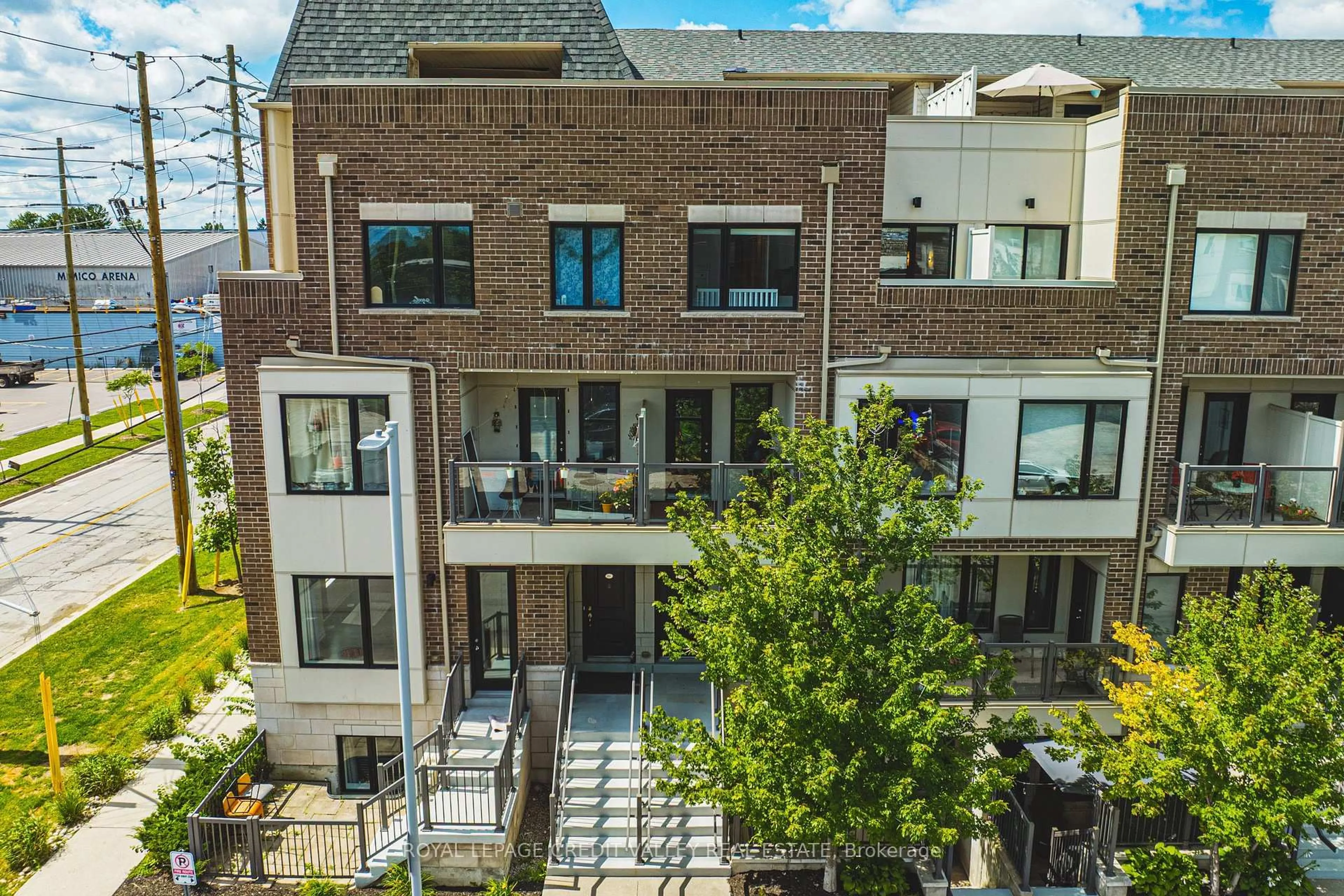 Home with brick exterior material, unknown for 10 Drummond St #505, Toronto Ontario M8V 1Y8