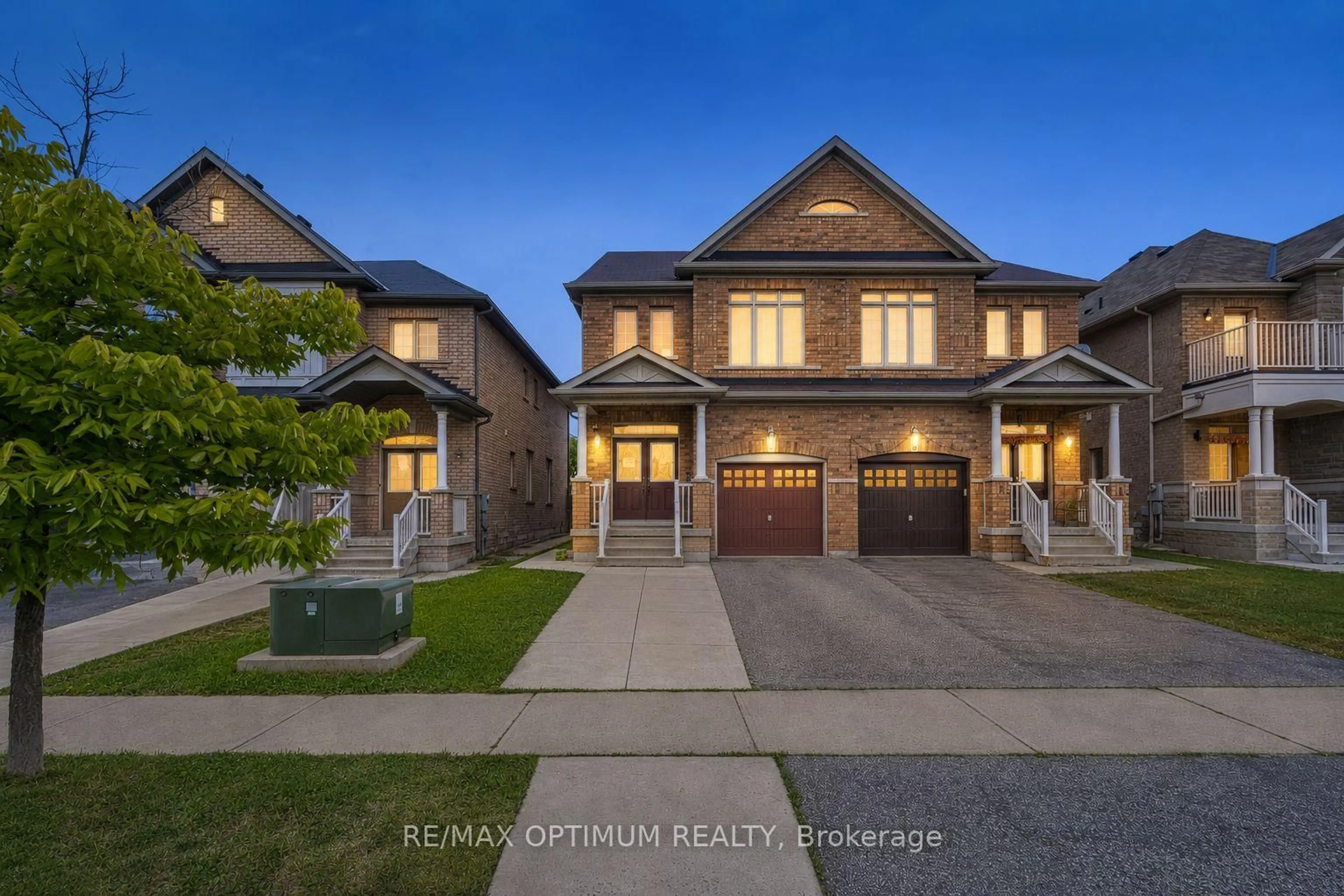 Home with brick exterior material, street for 12 Franktown Dr, Brampton Ontario L6P 3N3
