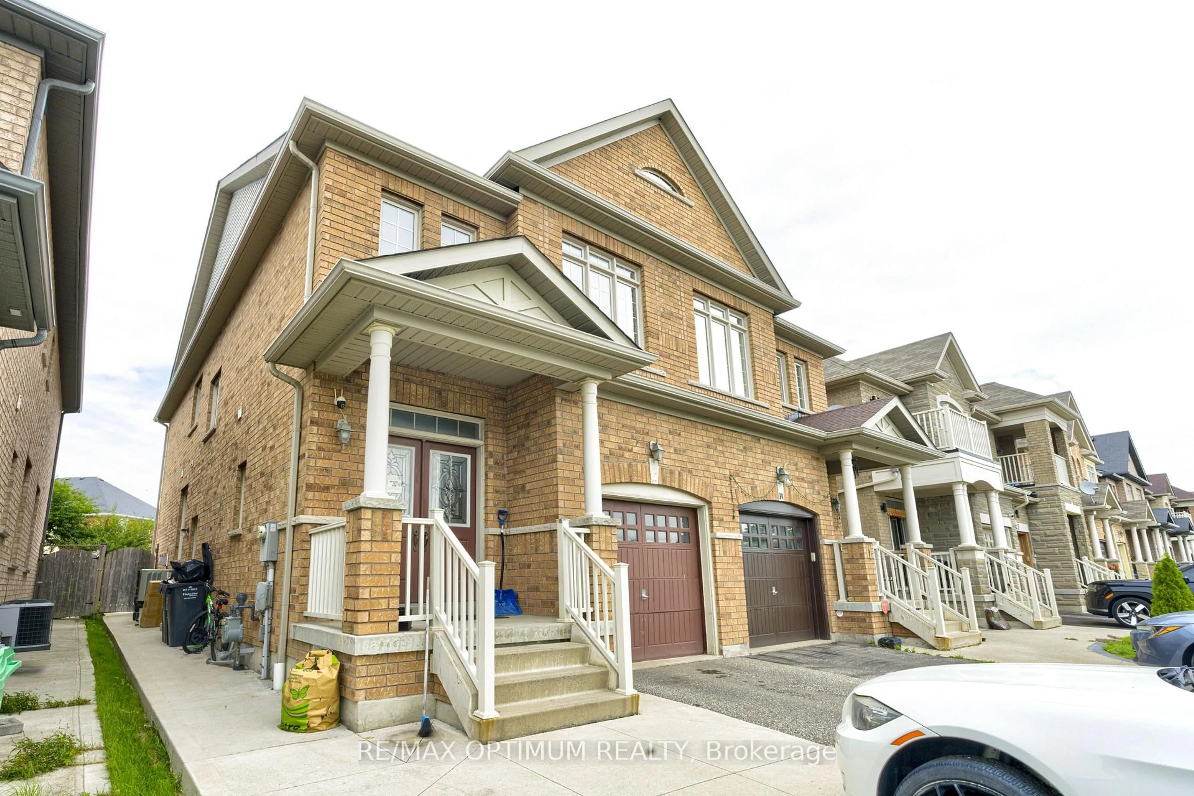 Home with brick exterior material, street for 12 Franktown Dr, Brampton Ontario L6P 3N3