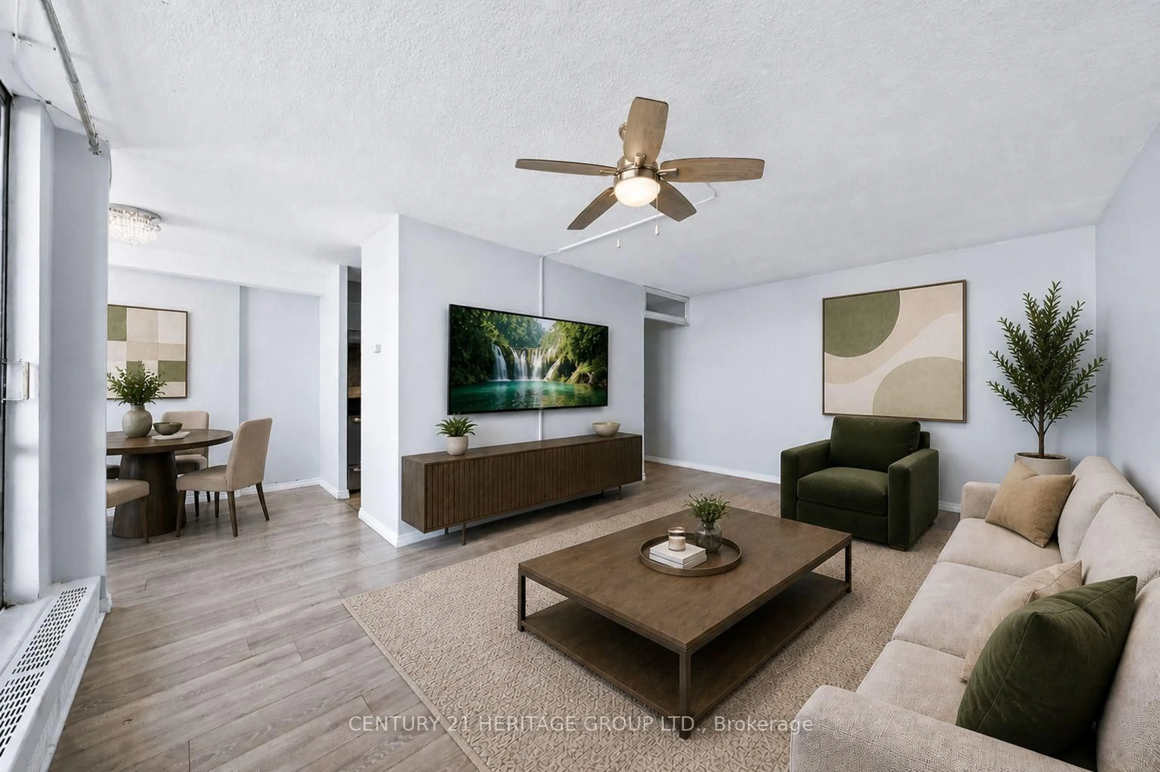 Living room with furniture, unknown for 2645 Kipling Ave #1601, Toronto Ontario M9V 3S6