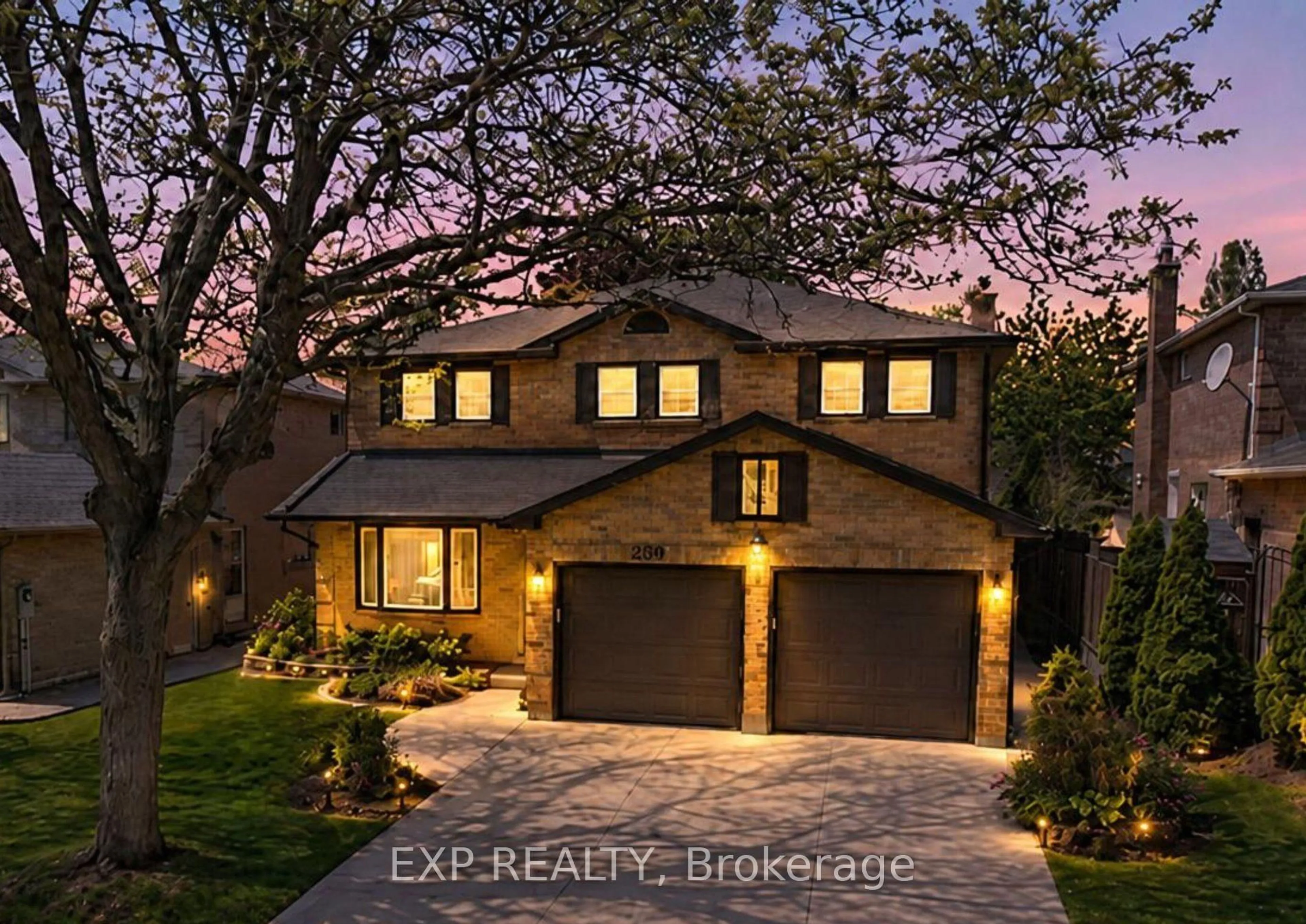 Home with brick exterior material, street for 209 Nottingham Dr, Oakville Ontario L6H 4H7