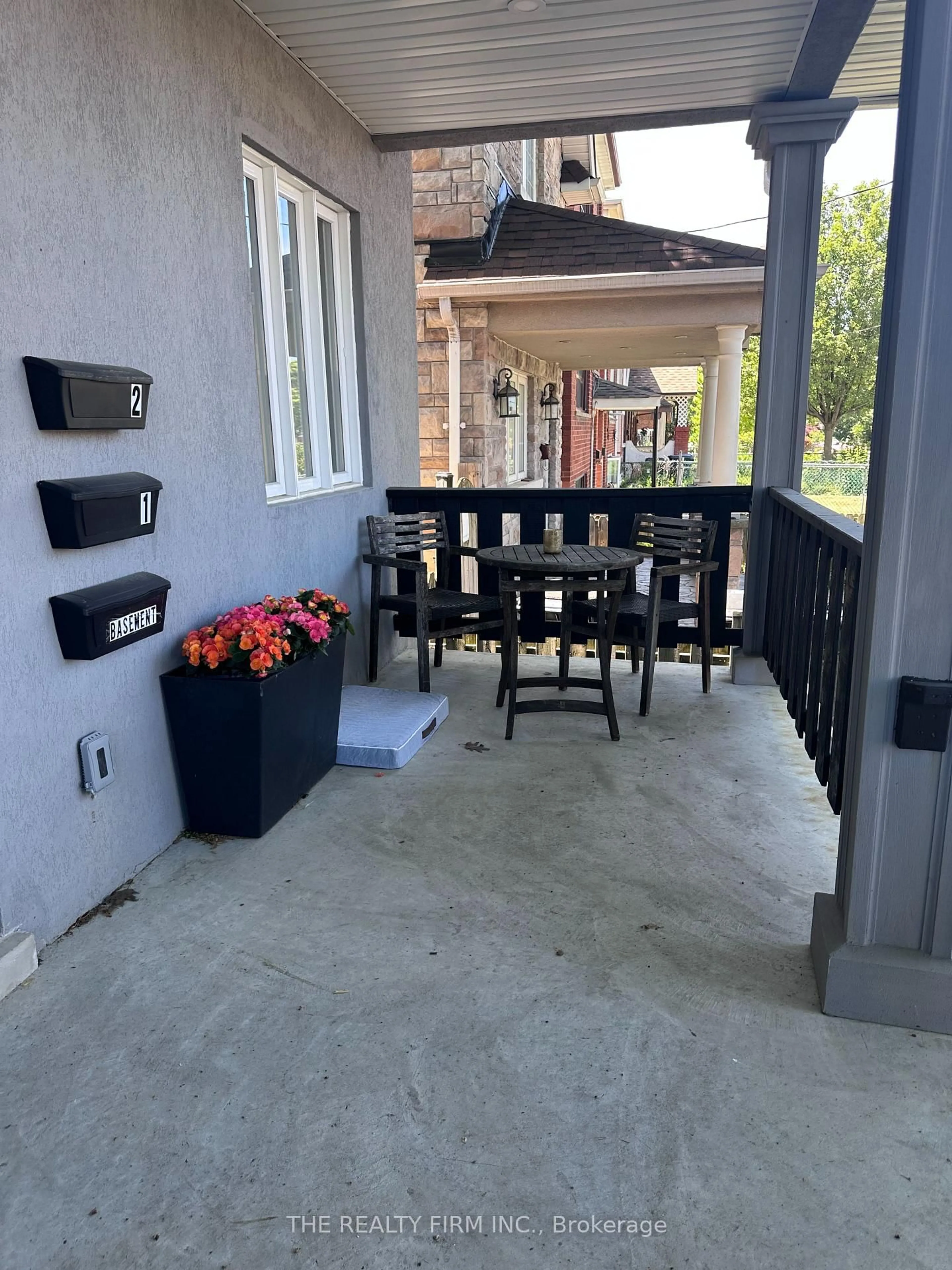 Patio, street for 6 Lapp St, Toronto Ontario M6N 3W6