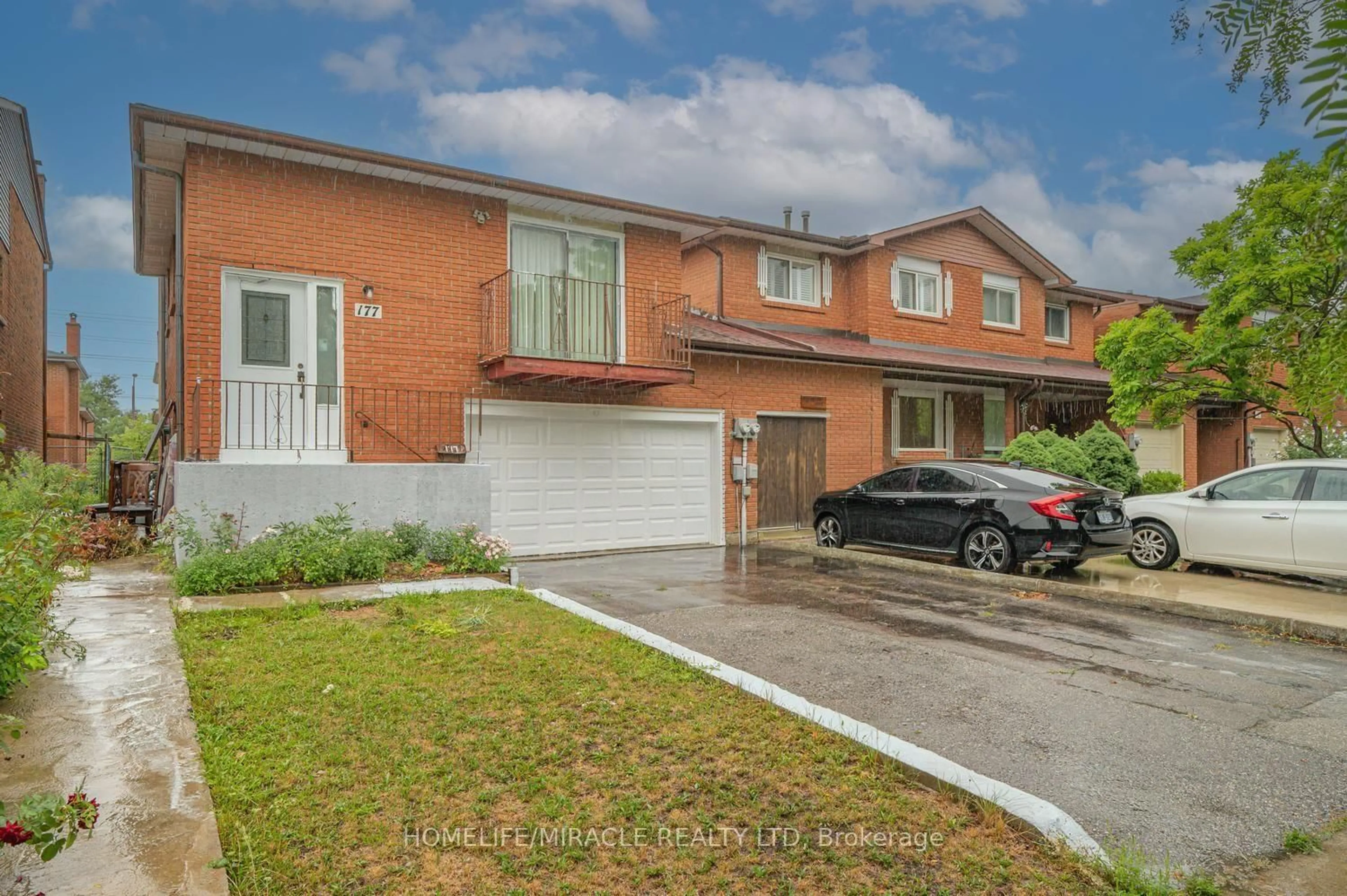 Home with brick exterior material, street for 177 Westmore Dr, Toronto Ontario M9V 4N2