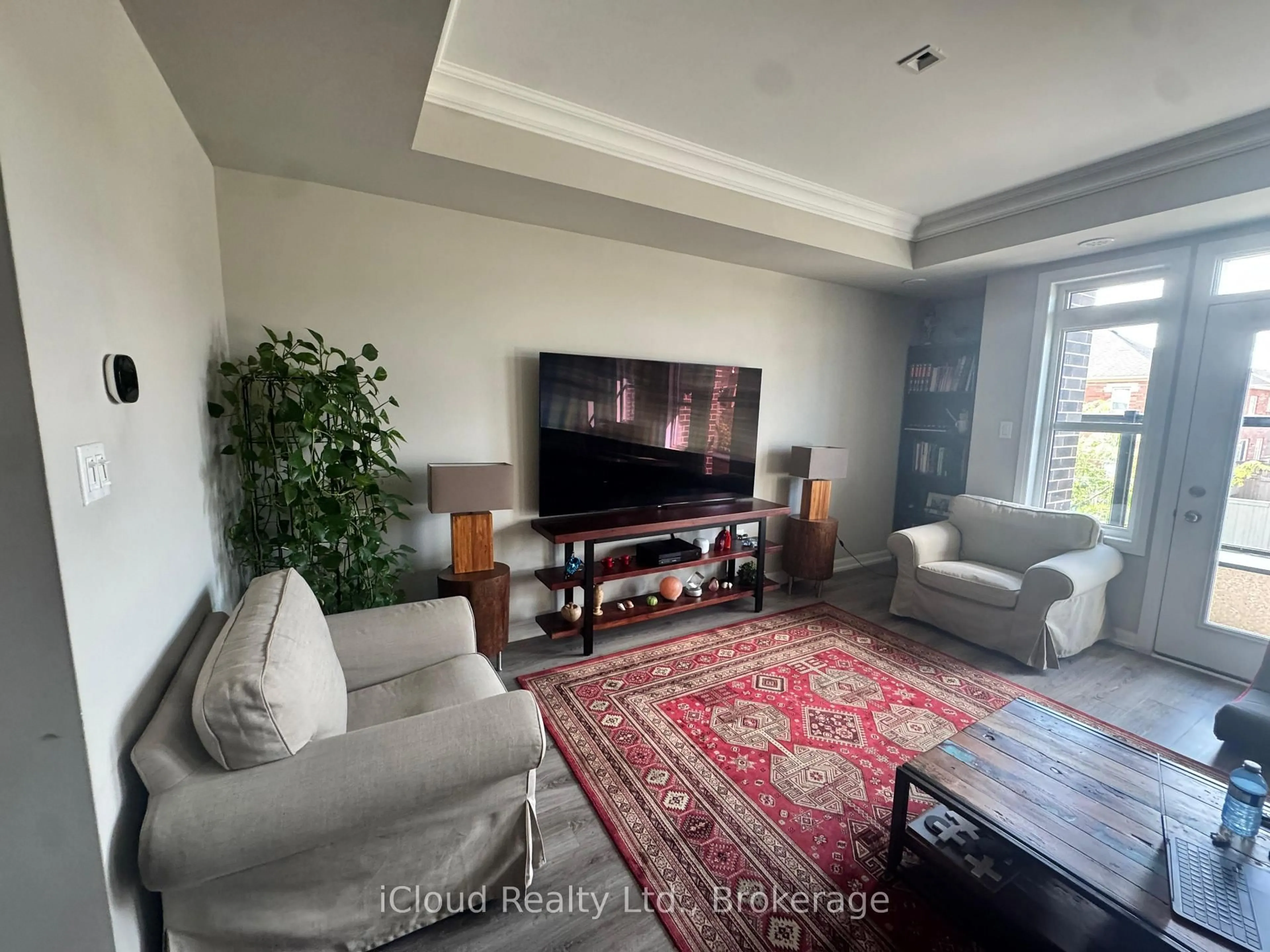 Living room with furniture, unknown for 126 Burnhamthorpe Rd, Oakville Ontario L6H 0X9