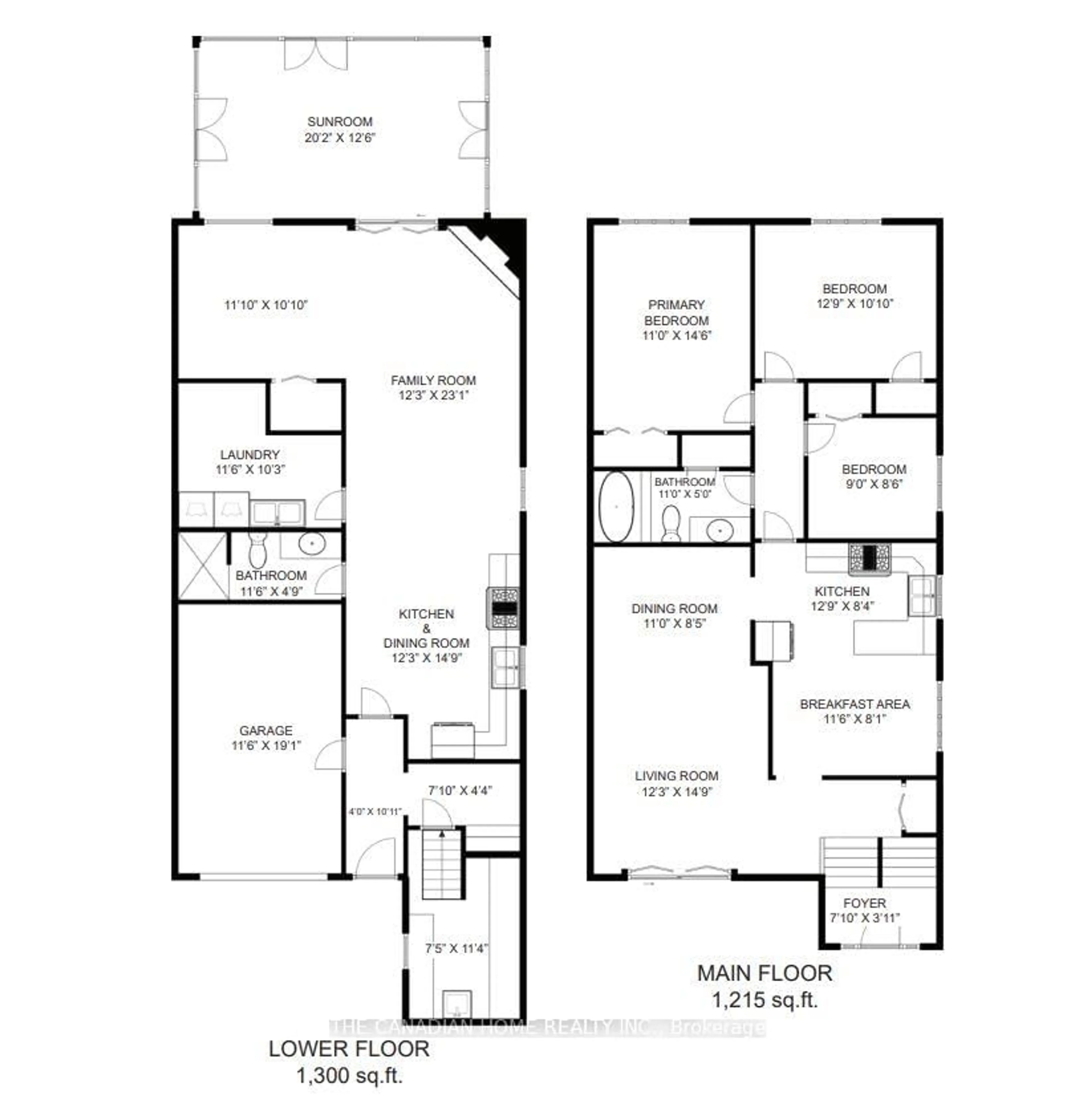 Floor plan for 5472 Bourget Dr, Mississauga Ontario L5R 3C9