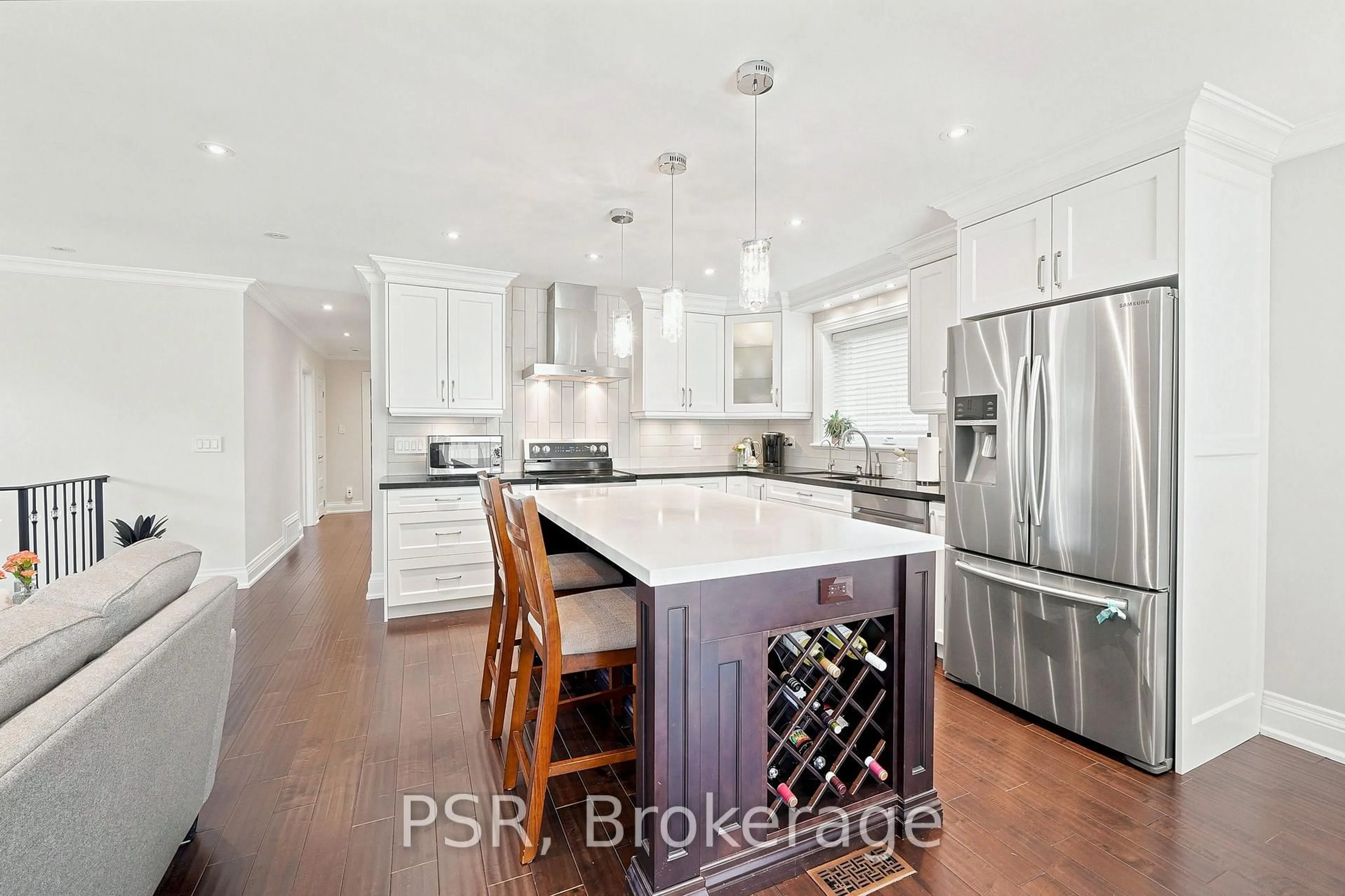 Open concept kitchen, unknown for 61 Robinglade Dr, Toronto Ontario M9B 2R2