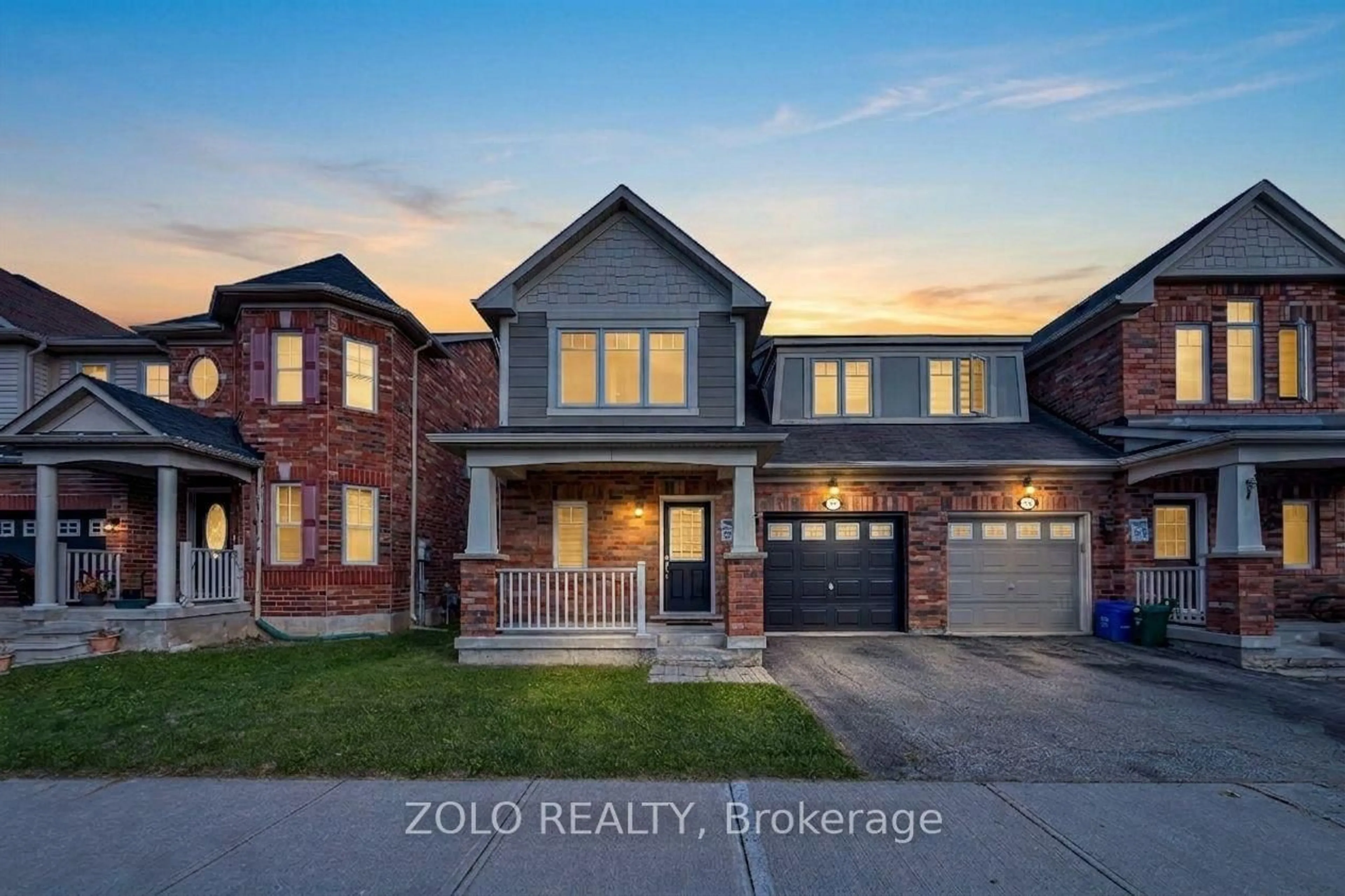 Home with brick exterior material, street for 128 Van Fleet Terr, Milton Ontario L9T 0Y3