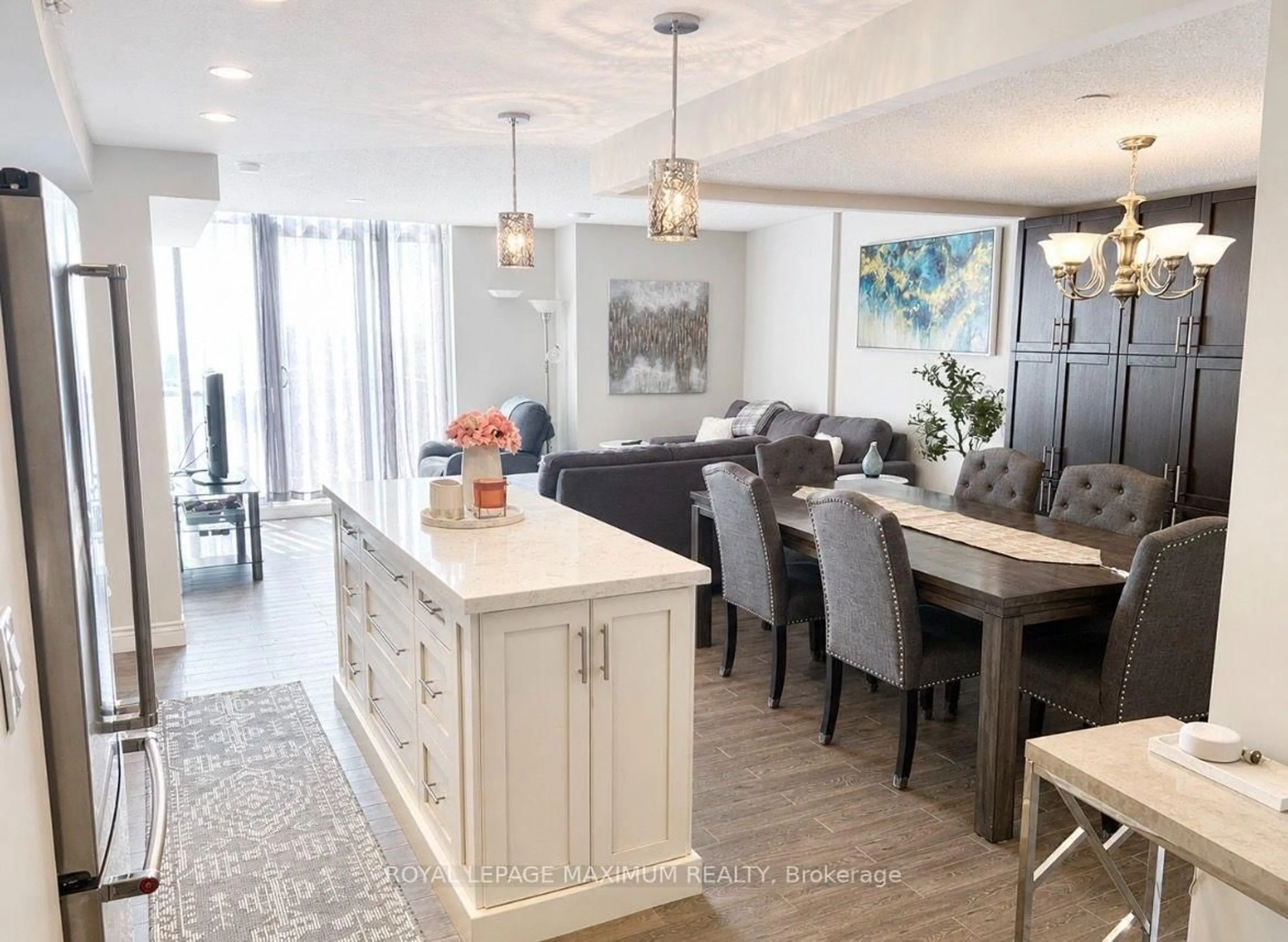 Open concept kitchen, unknown for 800 Lawrence Ave #814, Toronto Ontario M6A 1C3