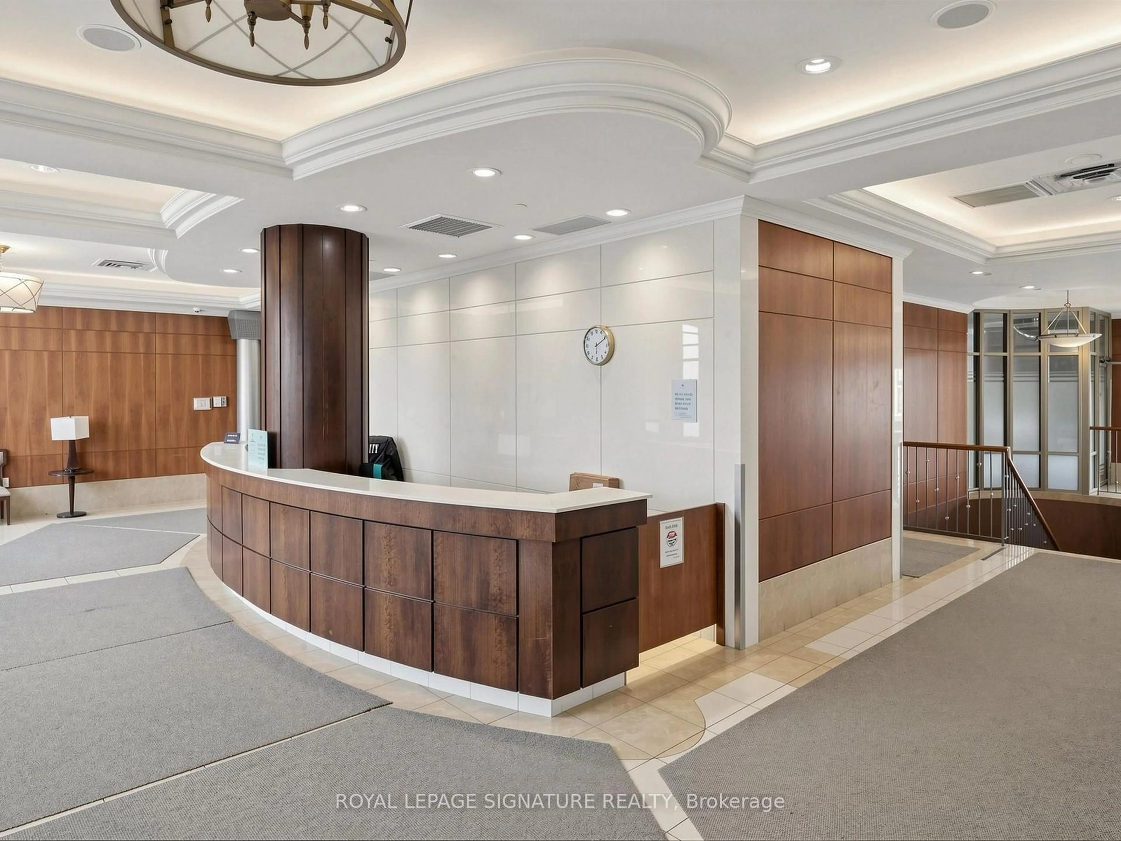 Lobby for 55 Strathaven Dr #708, Mississauga Ontario L5R 4G9