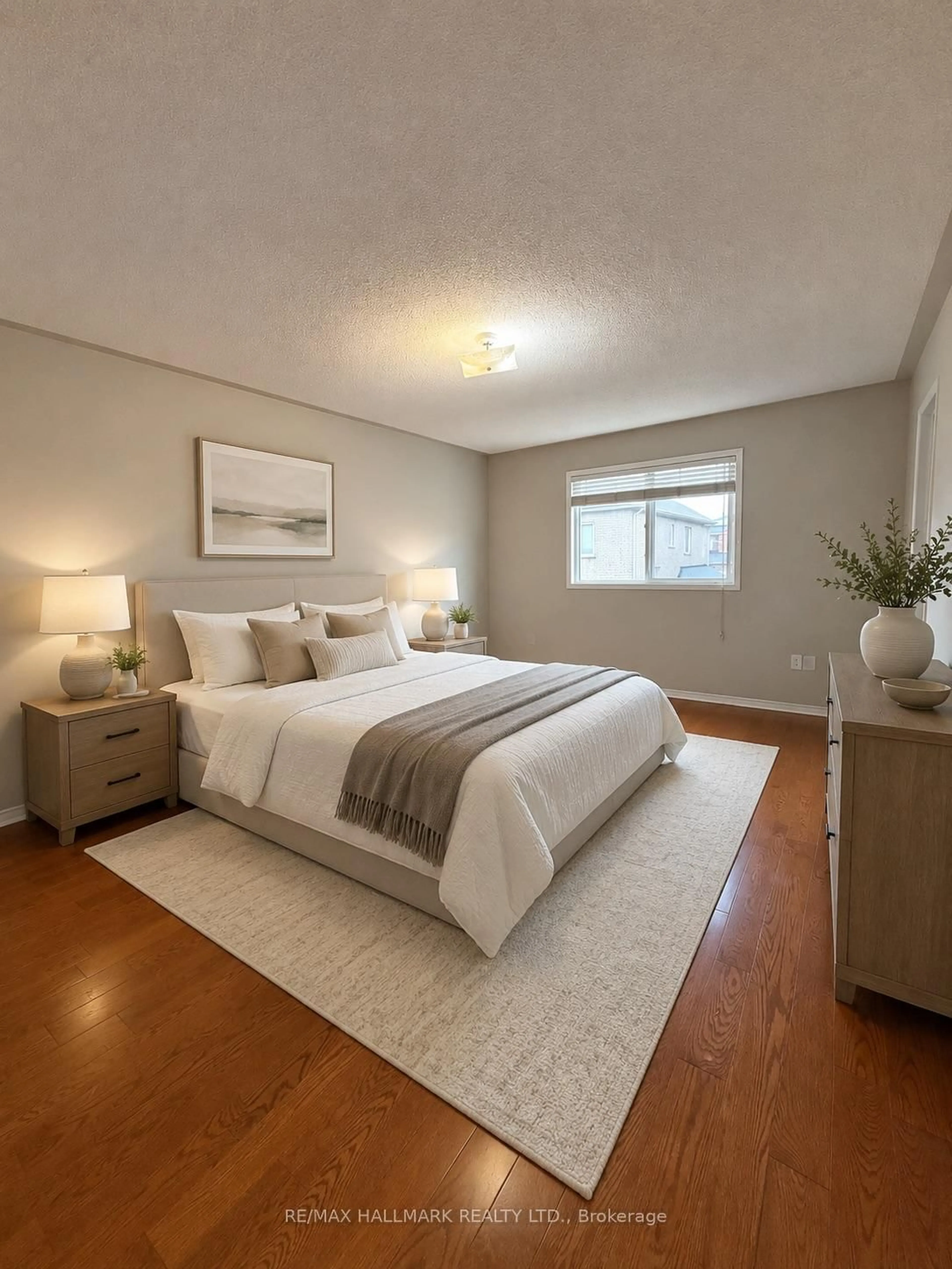 Bedroom with bed, unknown for 50 Farthingale Cres, Brampton Ontario L7A 1W7