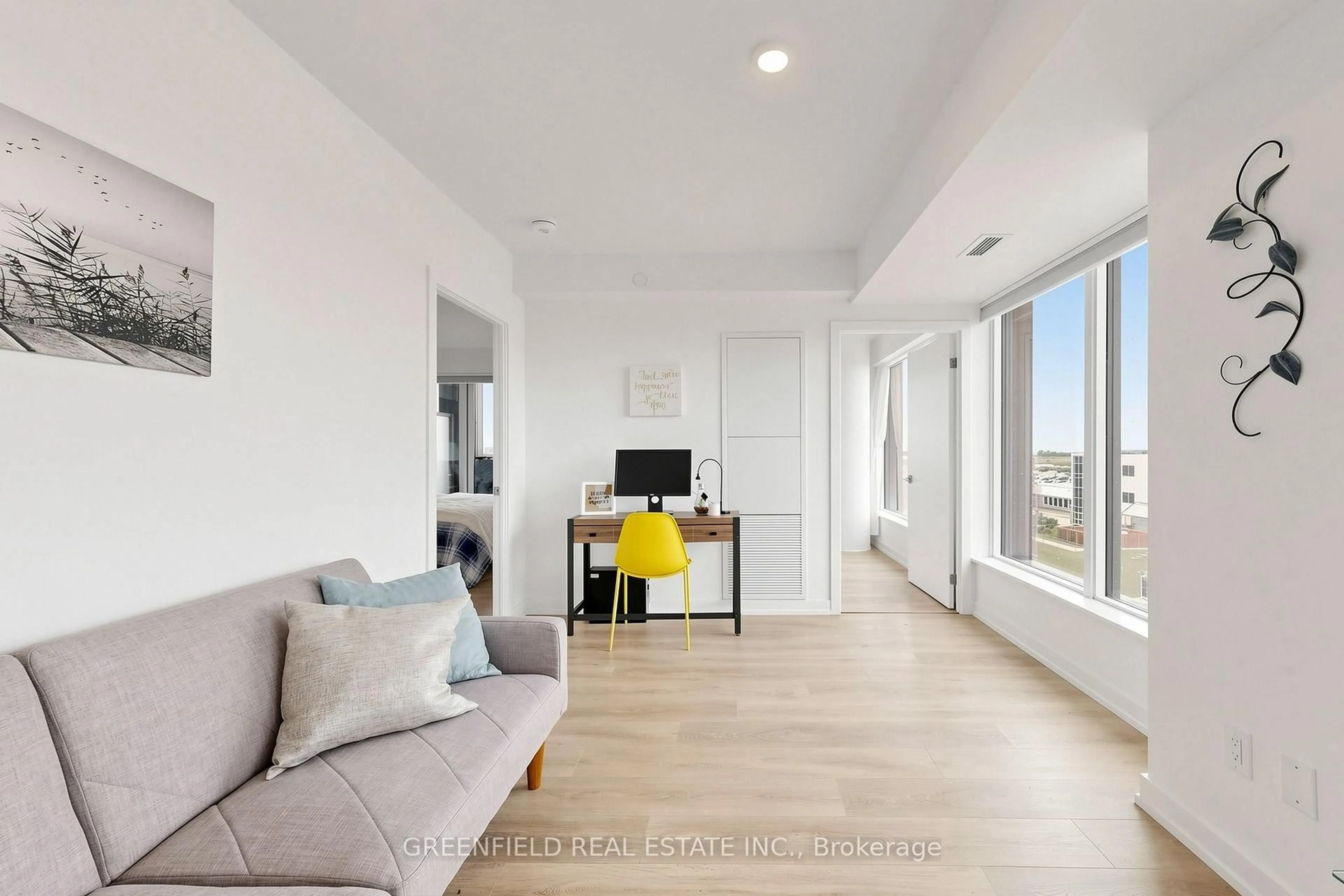 Living room with furniture, unknown for 1100 Sheppard Ave #626, Toronto Ontario M3A 0G8