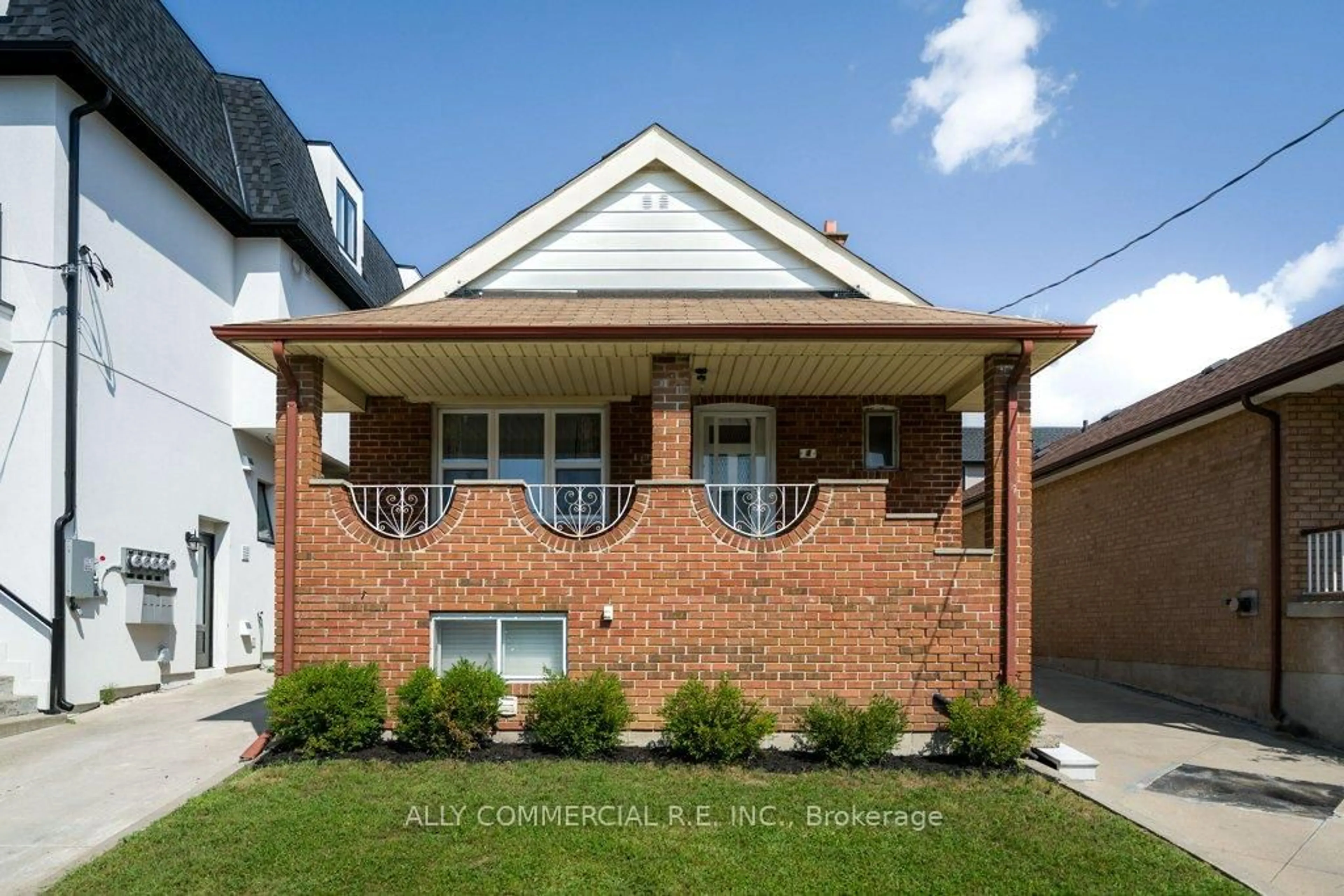 Home with brick exterior material, street for 4 Chudleigh Rd, Toronto Ontario M6E 1Y8