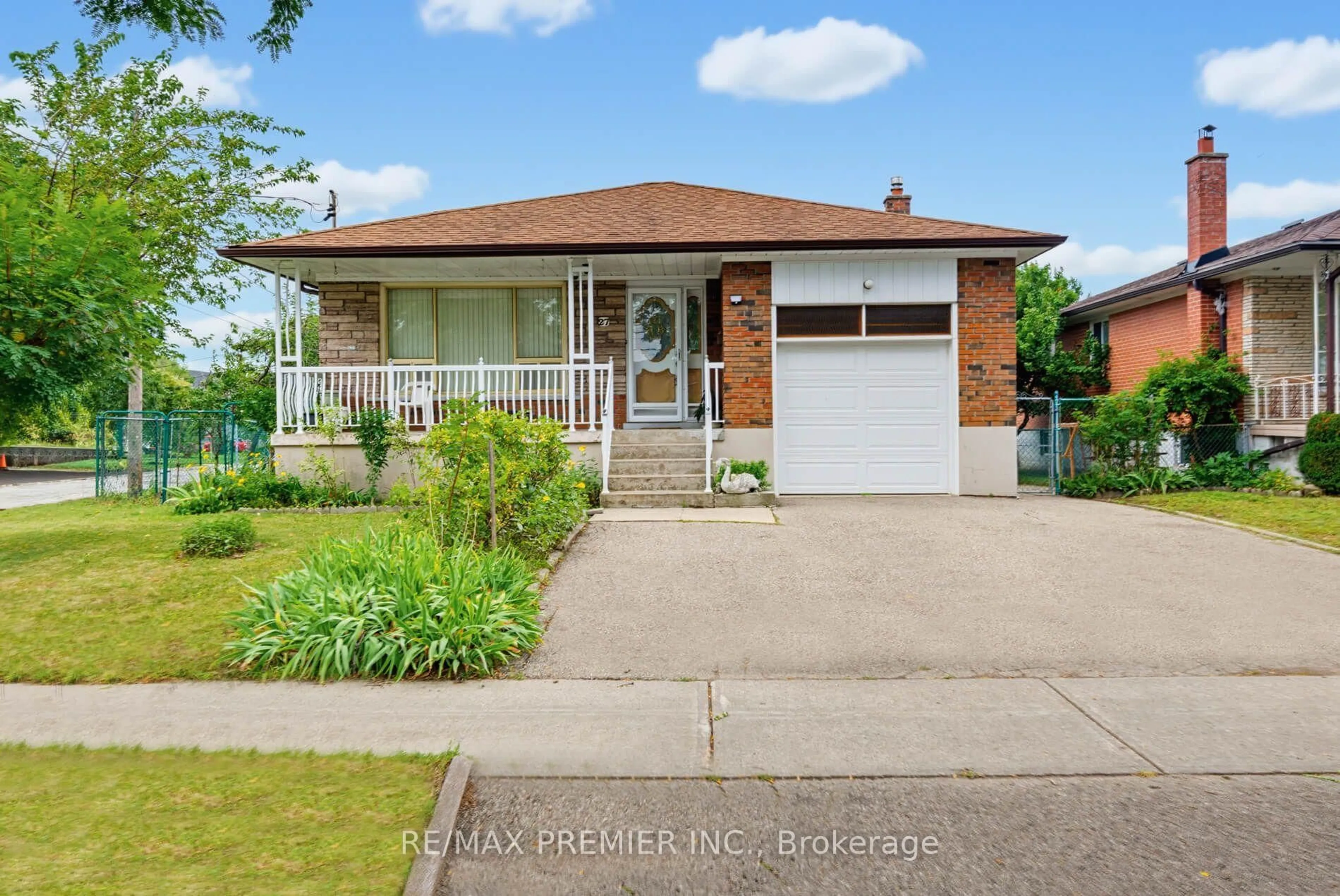 Home with brick exterior material, street for 27 Whitfield Ave, Toronto Ontario M9L 1G2