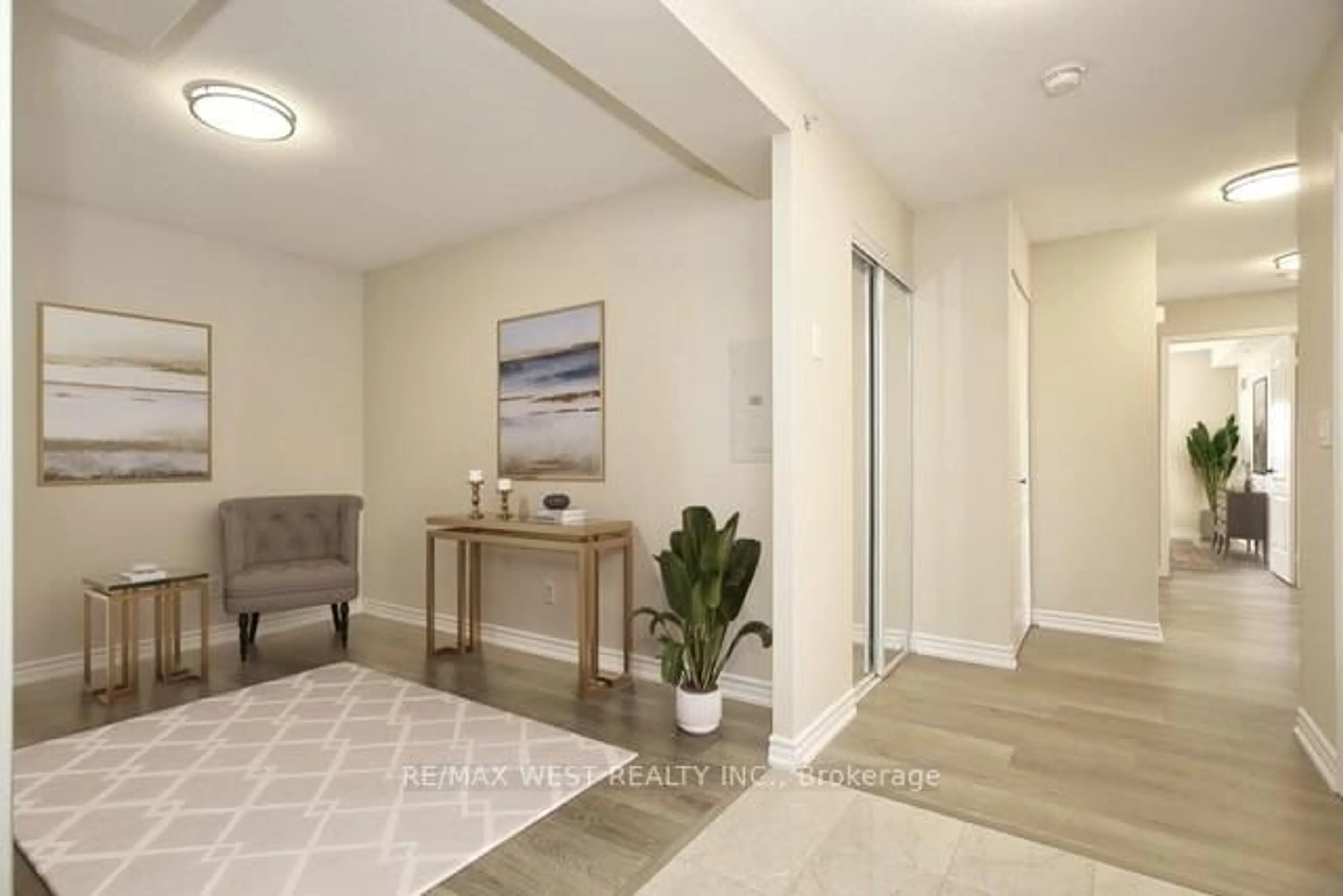 Indoor entryway for 350 Princess Royal Dr #1101, Mississauga Ontario L5B 4N1