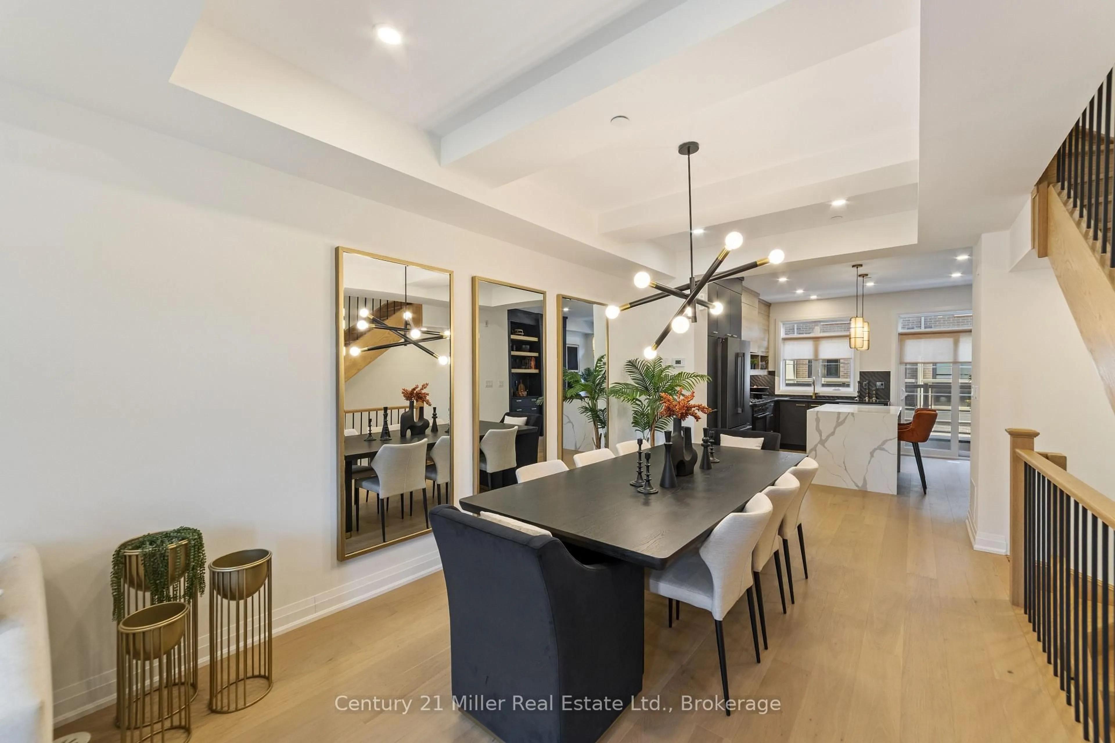 Open concept kitchen, unknown for 2123 Lillykin St #3, Oakville Ontario L6H 0J7