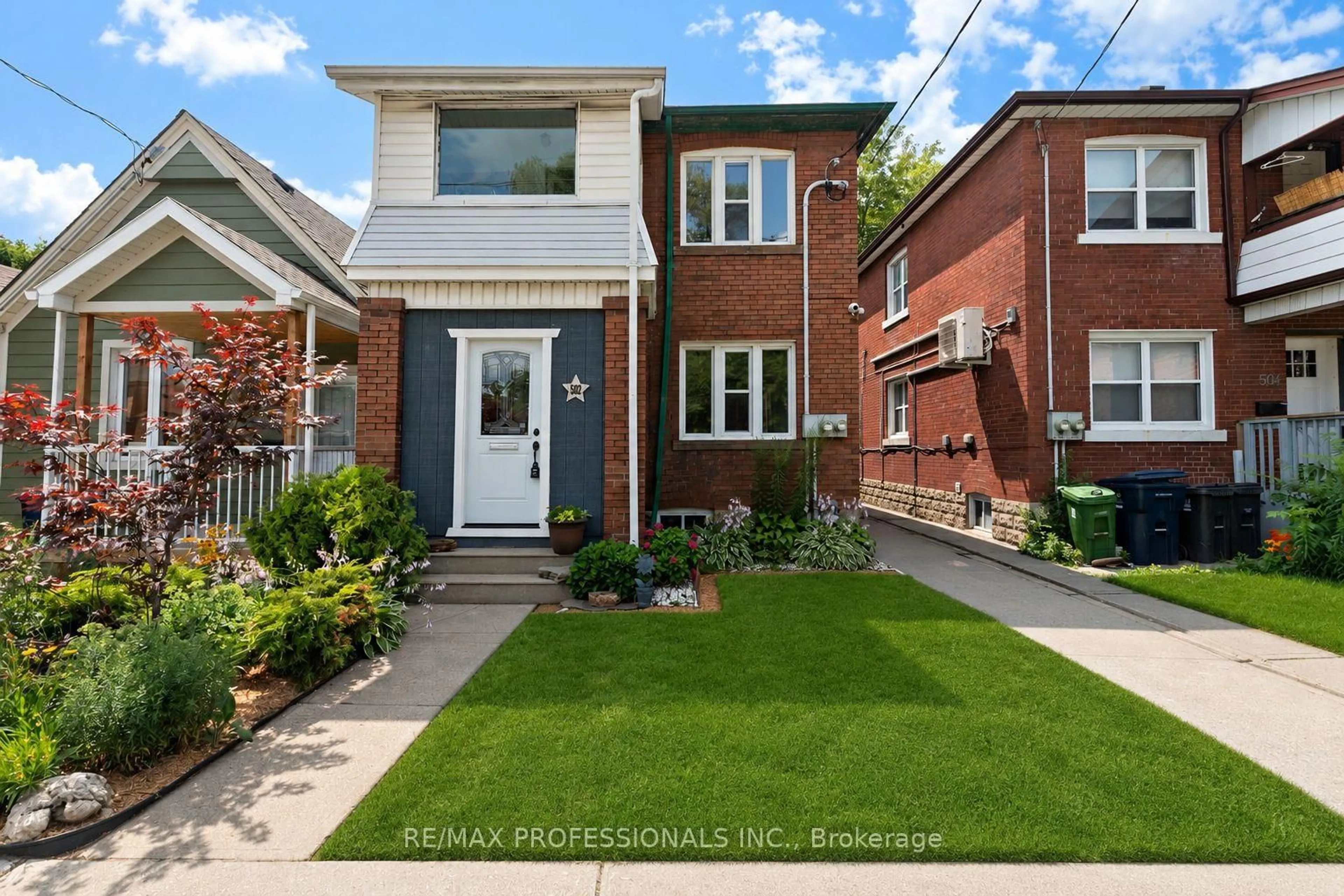 Home with brick exterior material, street for 502 Jane St, Toronto Ontario M6S 4A2