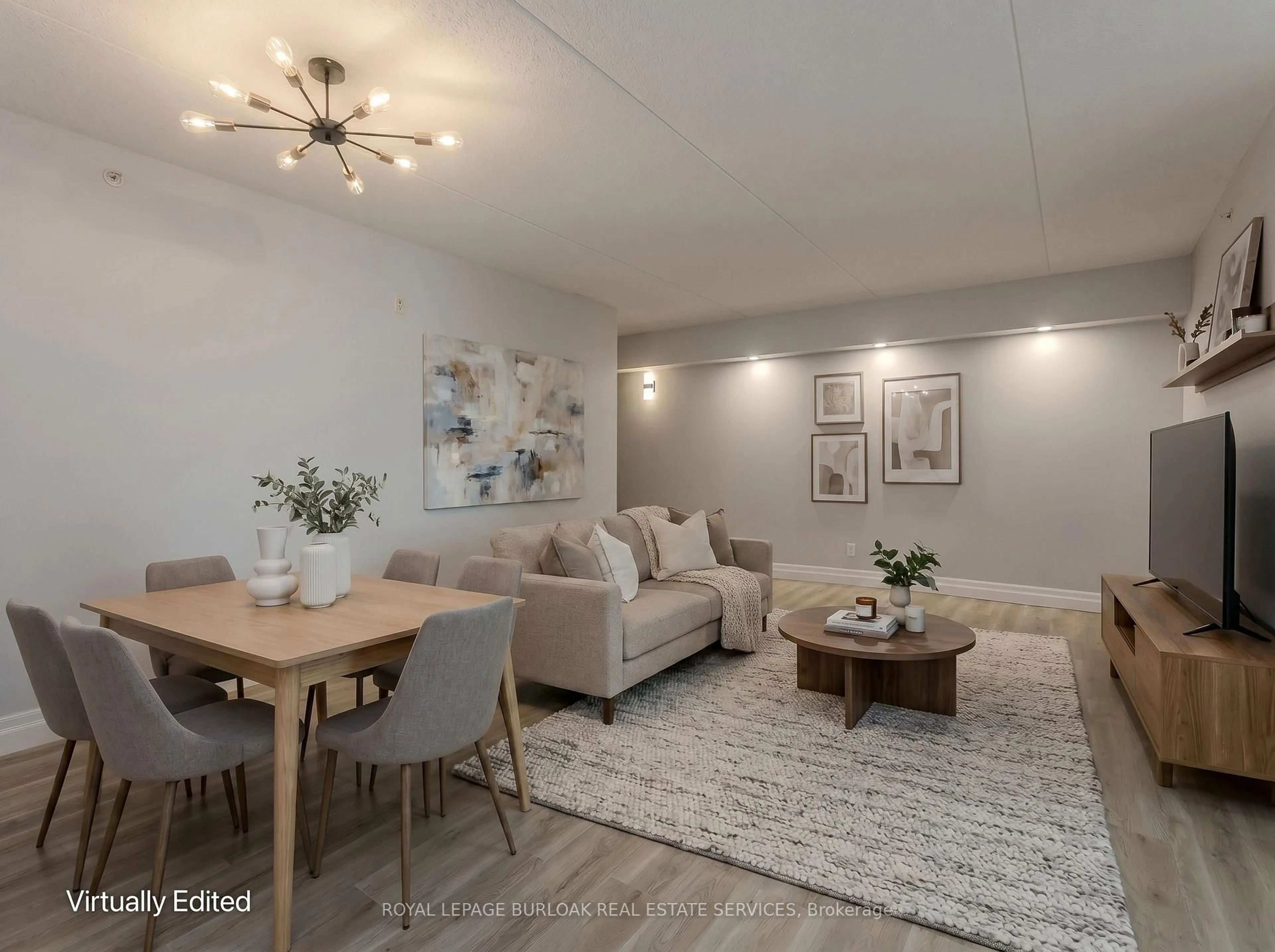 Living room with furniture, unknown for 2035 Appleby Line #101, Burlington Ontario L7L 7G8