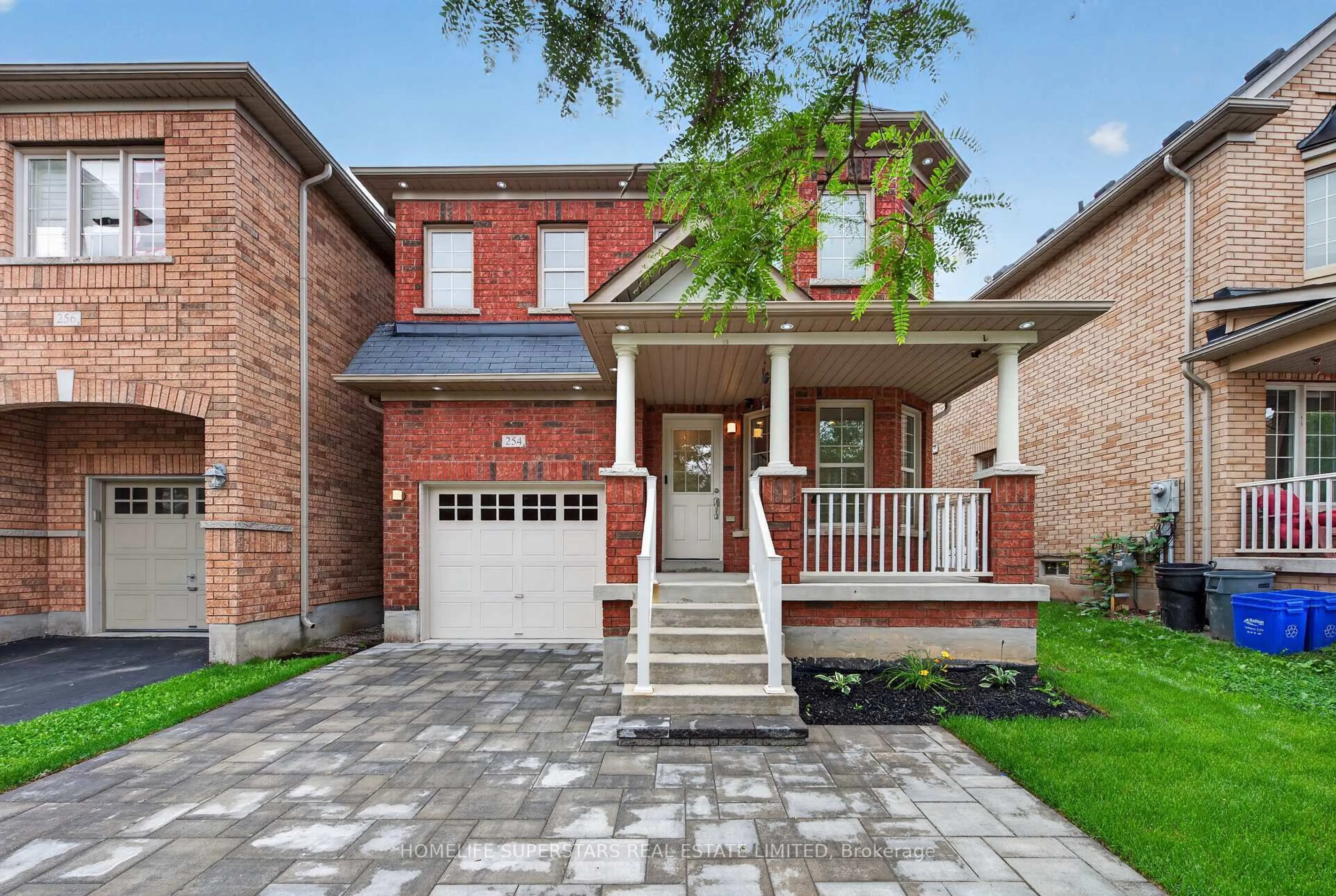 Home with brick exterior material, street for 254 Giddings Cres, Milton Ontario L9T 7A7