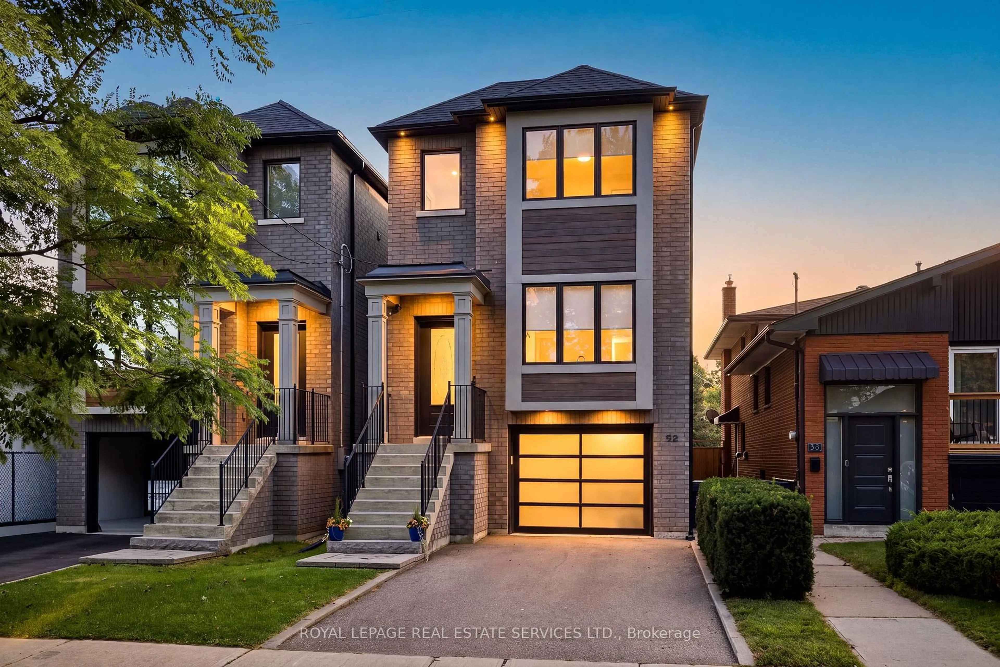 Home with brick exterior material, street for 98 Foch Ave, Toronto Ontario M8W 3X8