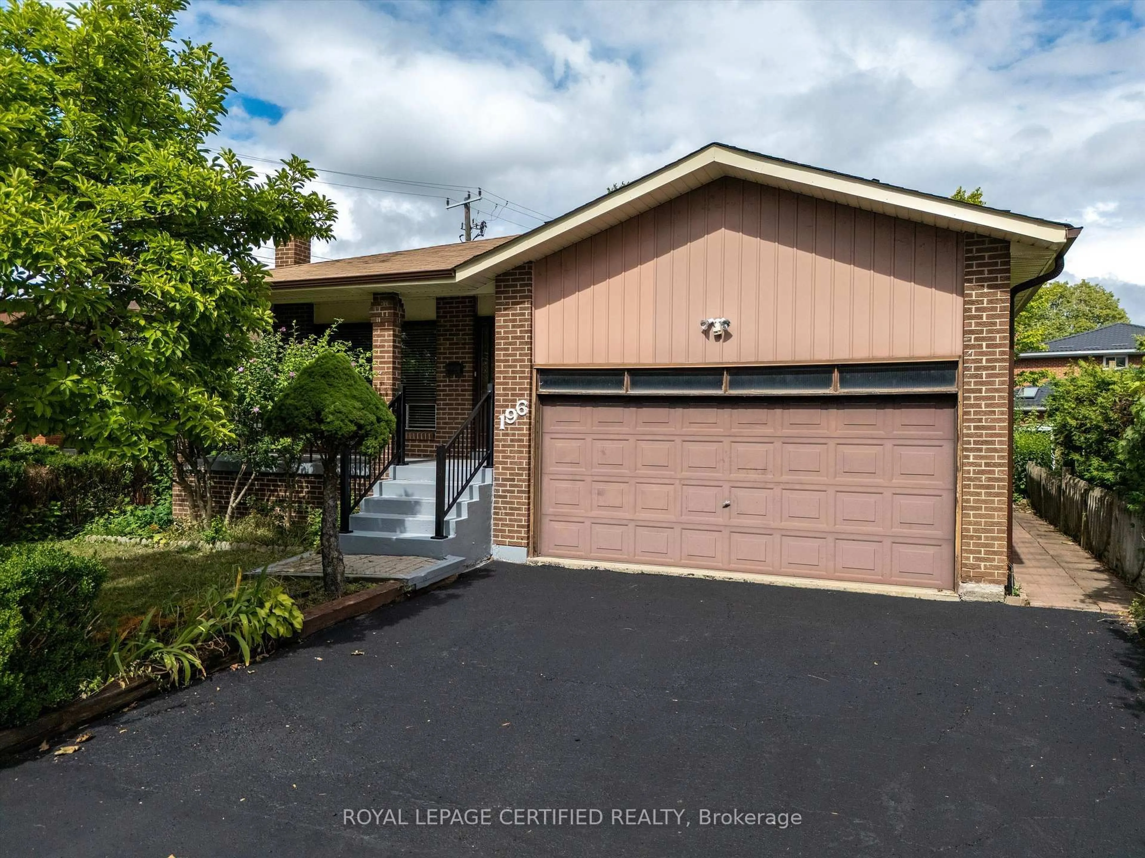Home with vinyl exterior material, street for 196 Mount Olive Dr, Toronto Ontario M9V 3Z5