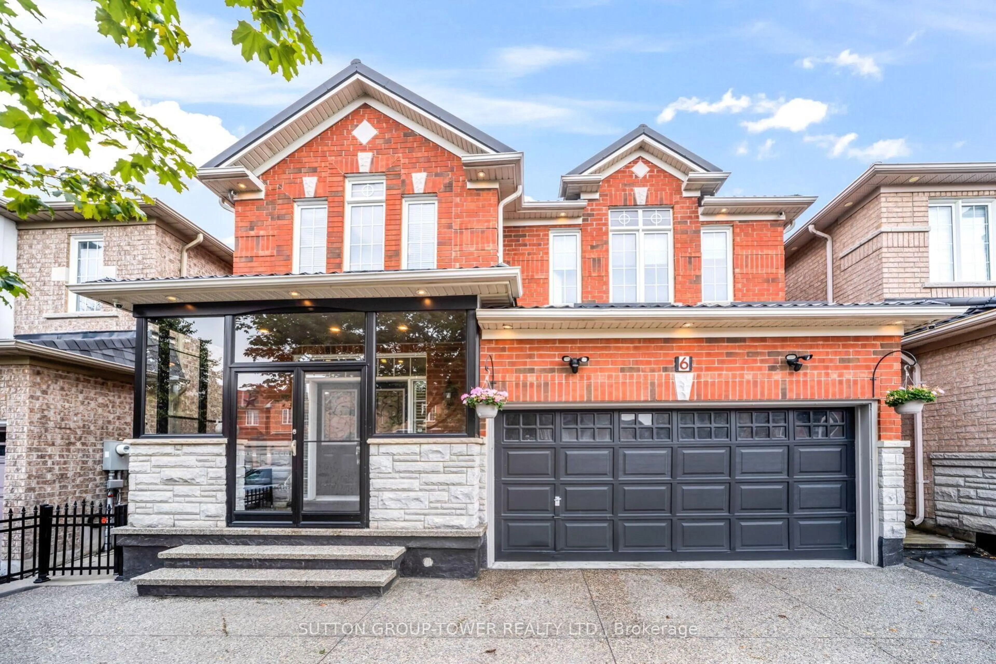 Home with brick exterior material, street for 6 Midnightsun Tr, Brampton Ontario L6R 3K9