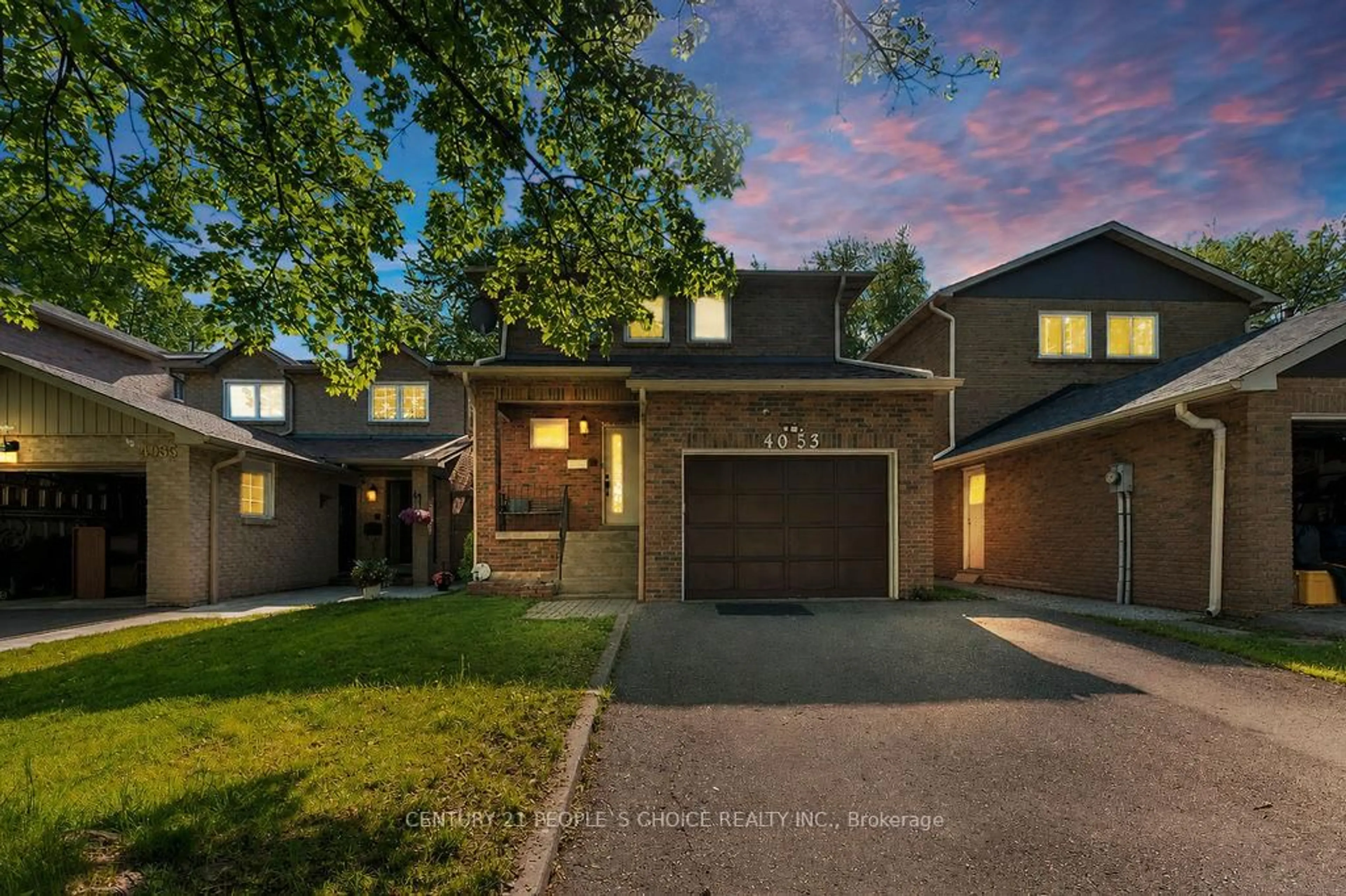 Home with brick exterior material, street for 4053 Trapper Cres, Mississauga Ontario L5L 3A7