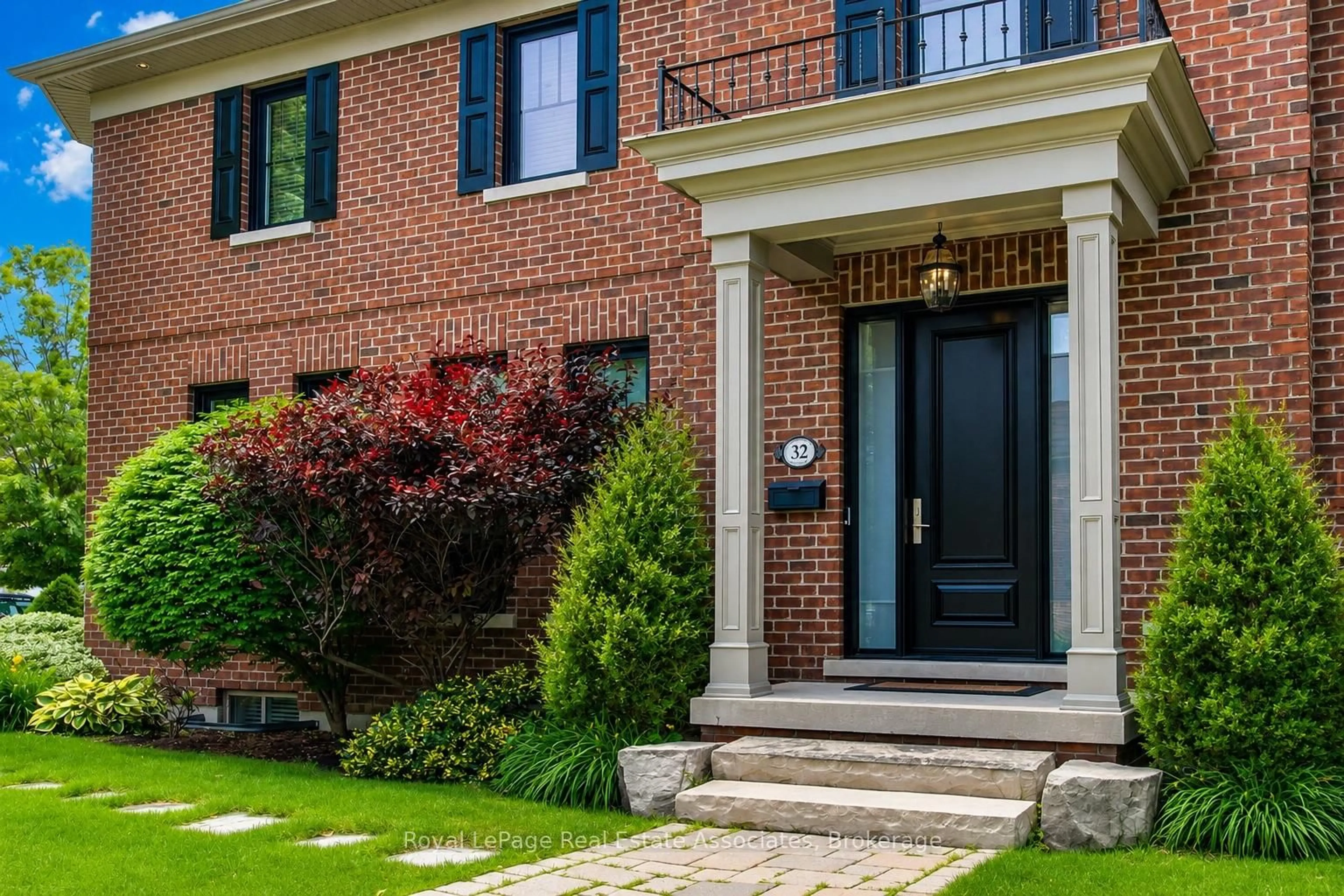 Home with brick exterior material, street for 32 Jopling Ave, Toronto Ontario M9B 4E7