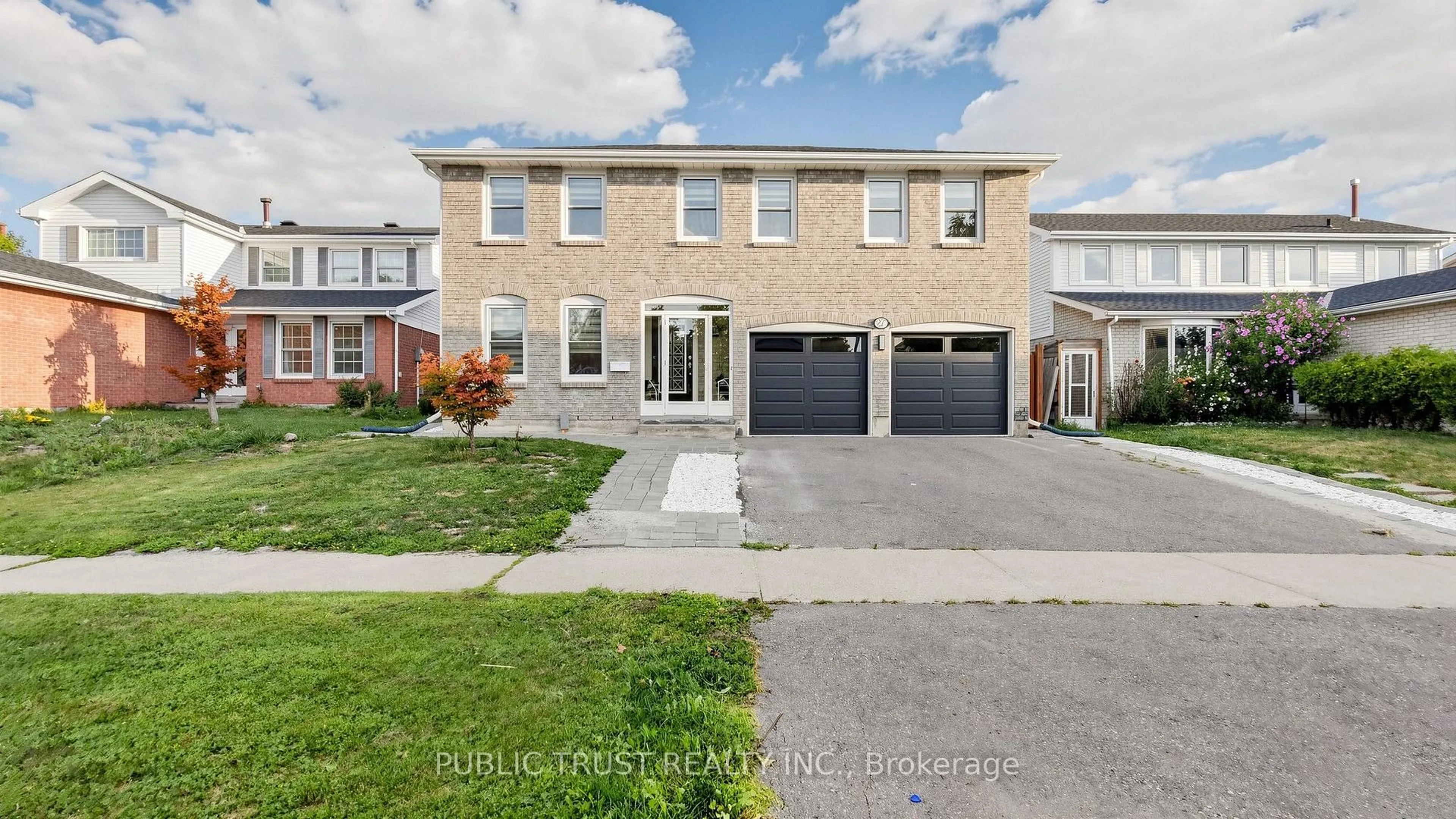 Home with brick exterior material, street for 27 Mackay St, Brampton Ontario L6S 3P8