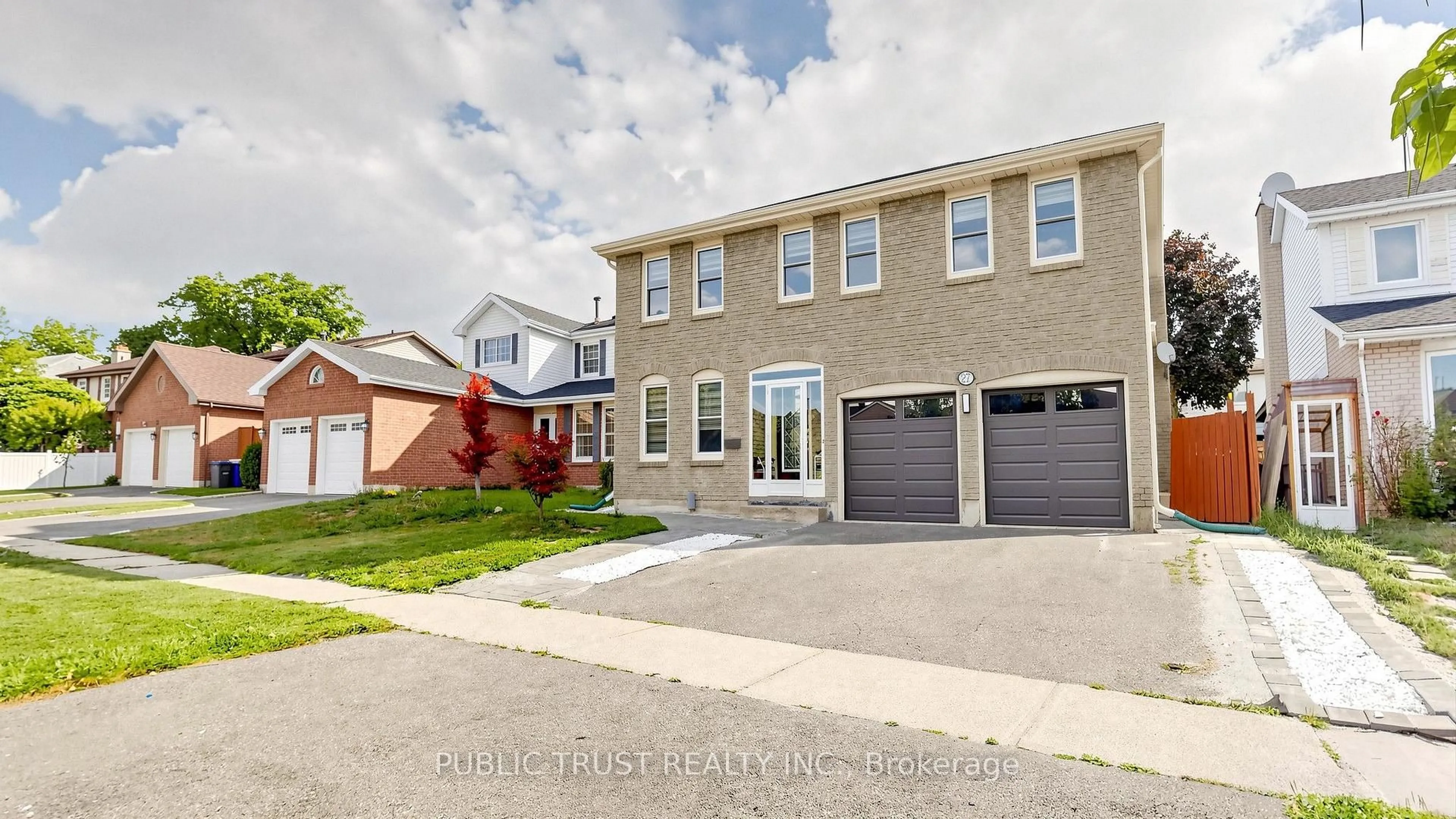 Home with brick exterior material, street for 27 Mackay St, Brampton Ontario L6S 3P8