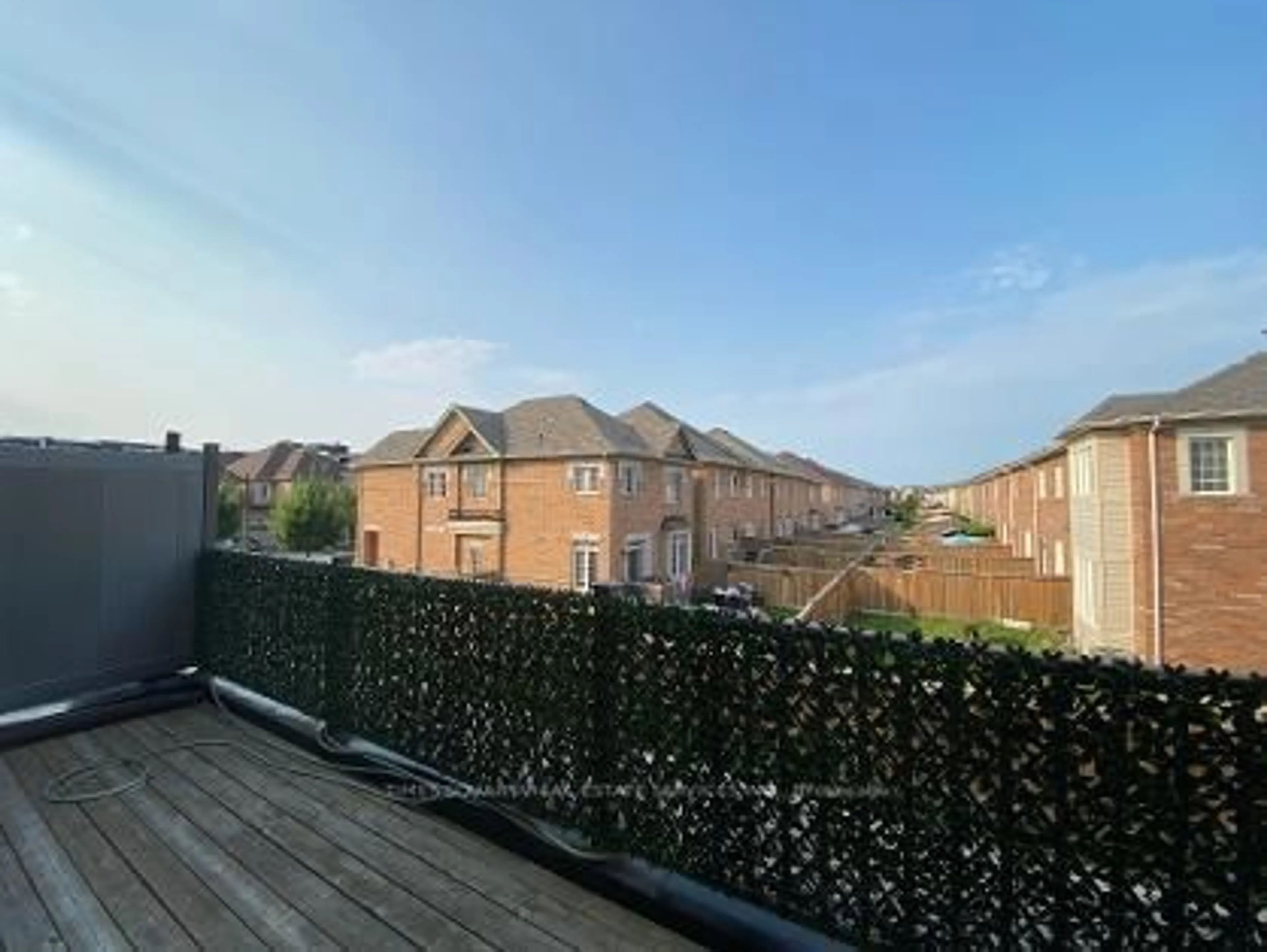 Balcony in the apartment, city buildings view from balcony for 3060 Ernest Appelbe Blvd, Oakville Ontario L6H 0L9