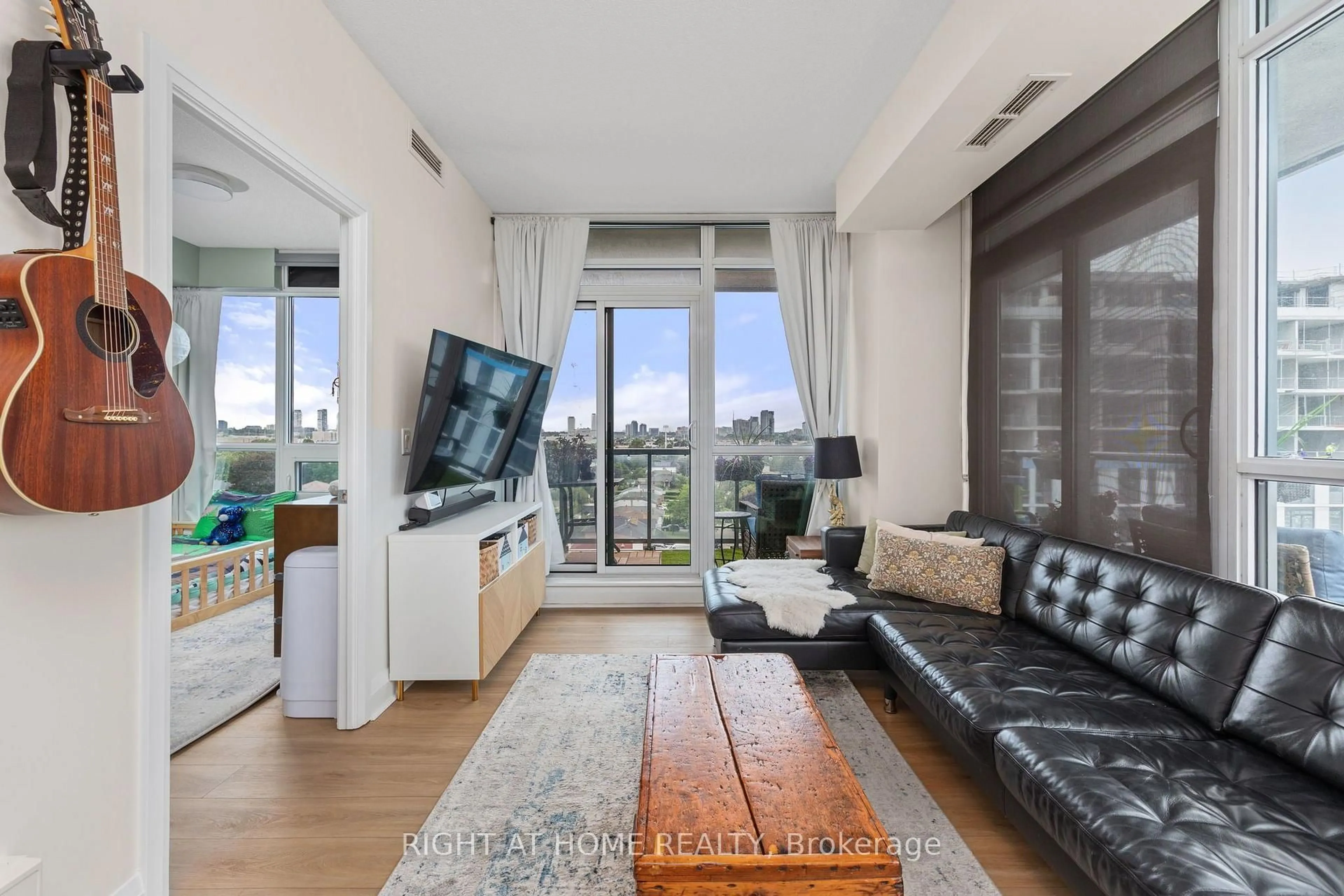 Living room with furniture, unknown for 1185 The Queensway #815, Toronto Ontario M8Z 0C6
