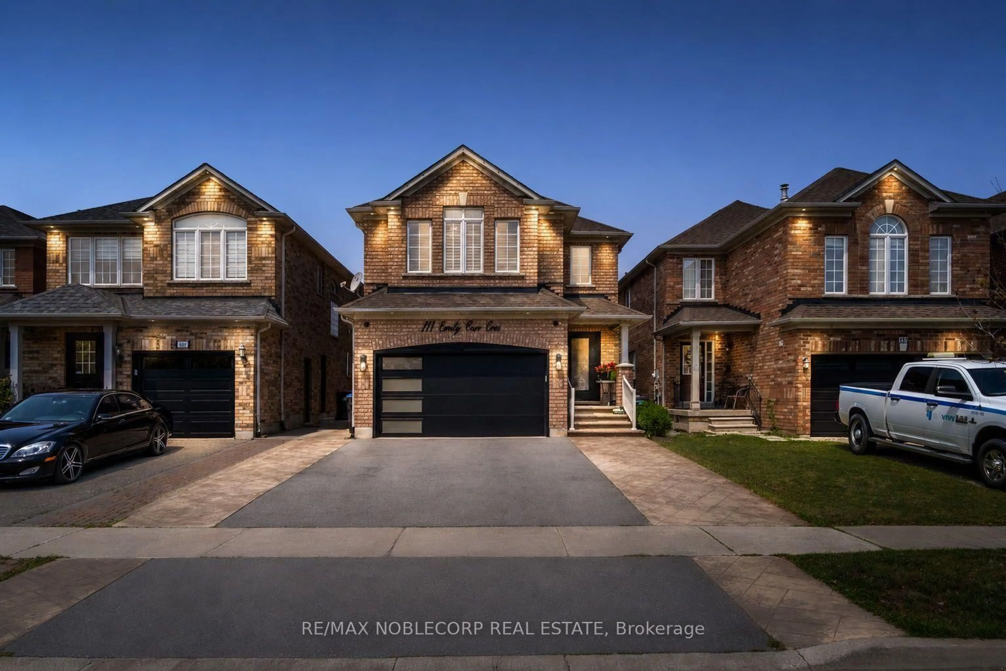Home with brick exterior material, street for 111 Emily Carr Cres, Caledon Ontario L7E 2L8