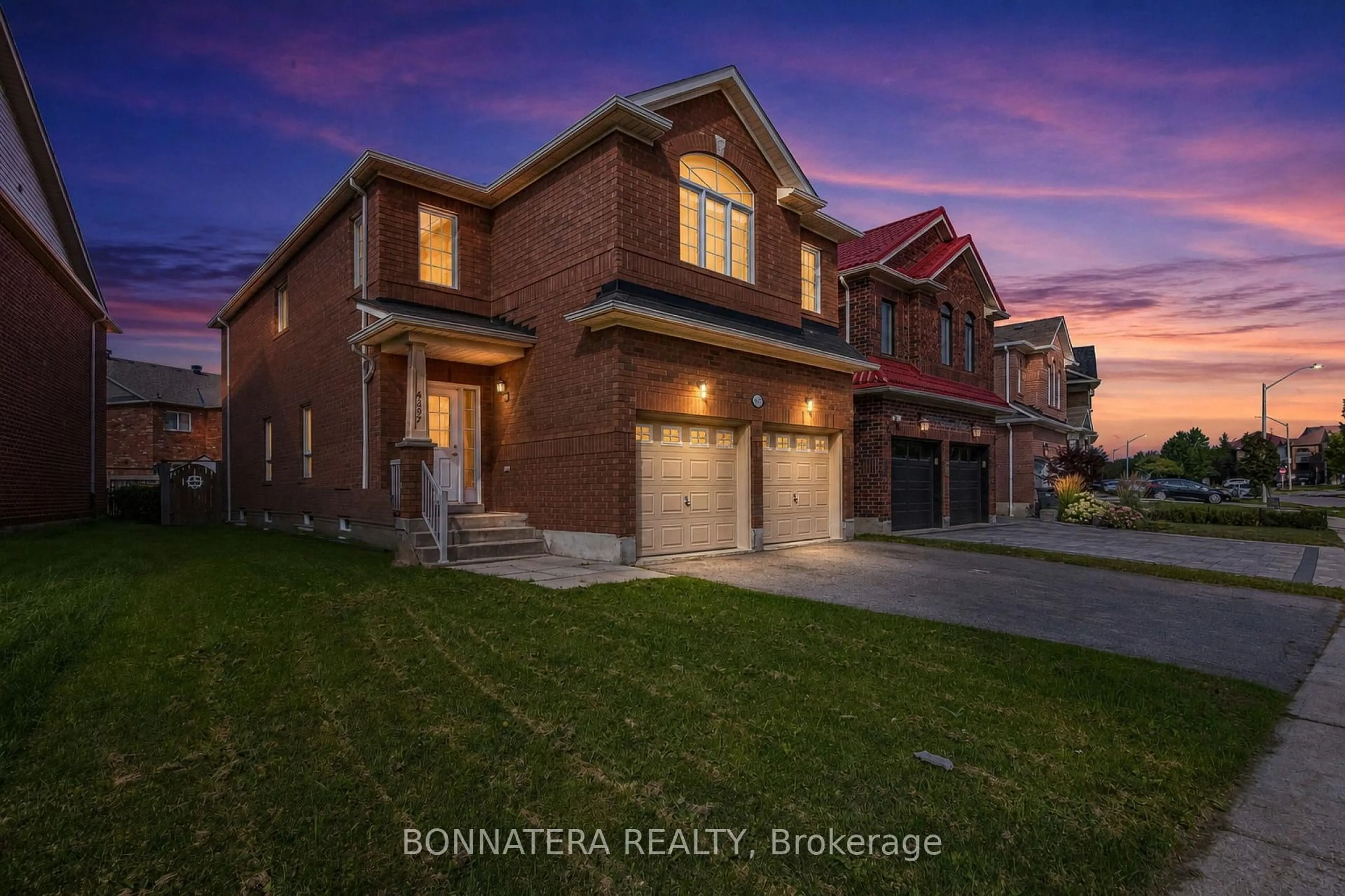 Home with brick exterior material, street for 4297 Guildwood Way, Mississauga Ontario L5R 0A7