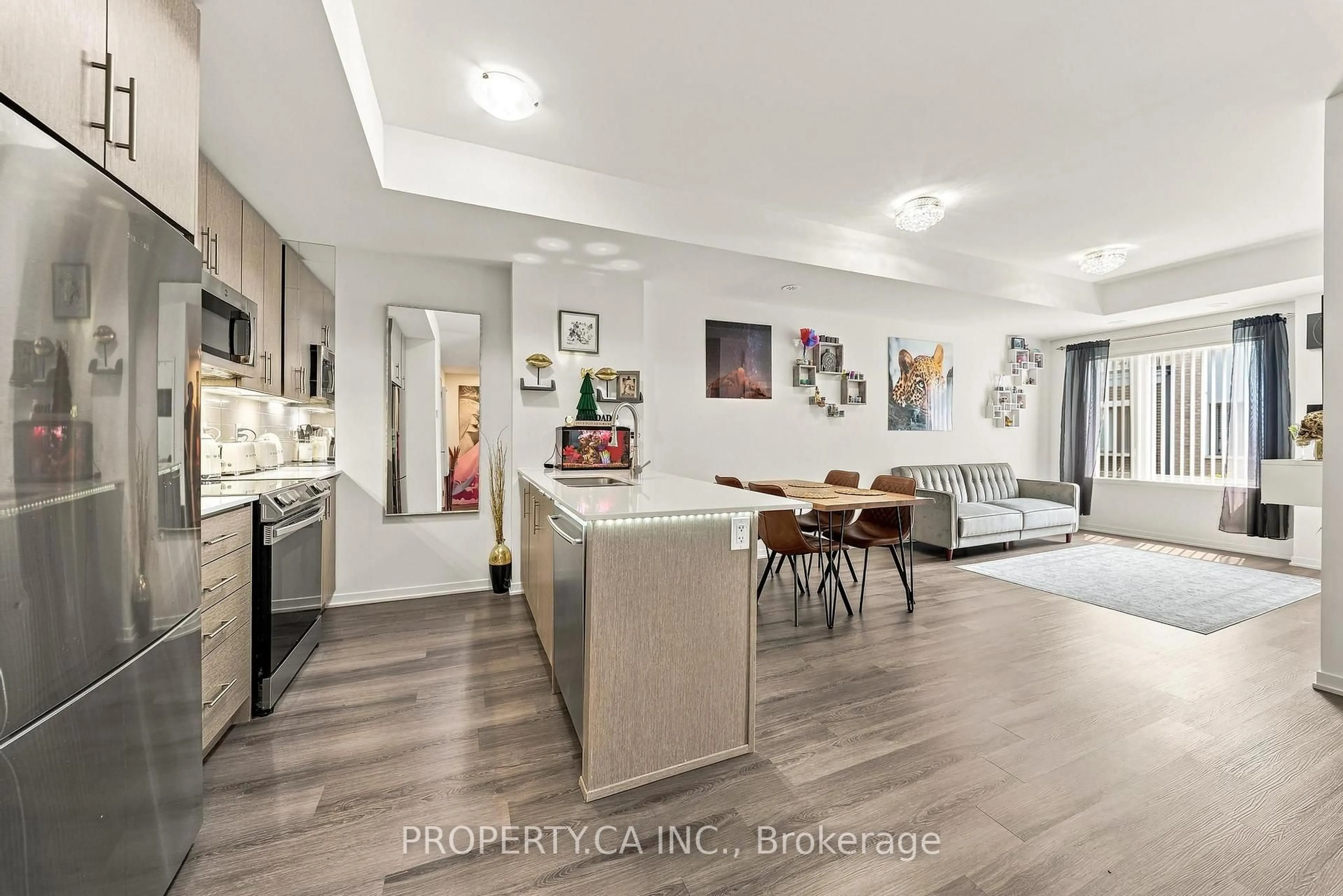 Open concept kitchen, unknown for 20 William Jackson Way #86, Toronto Ontario M8V 0J7