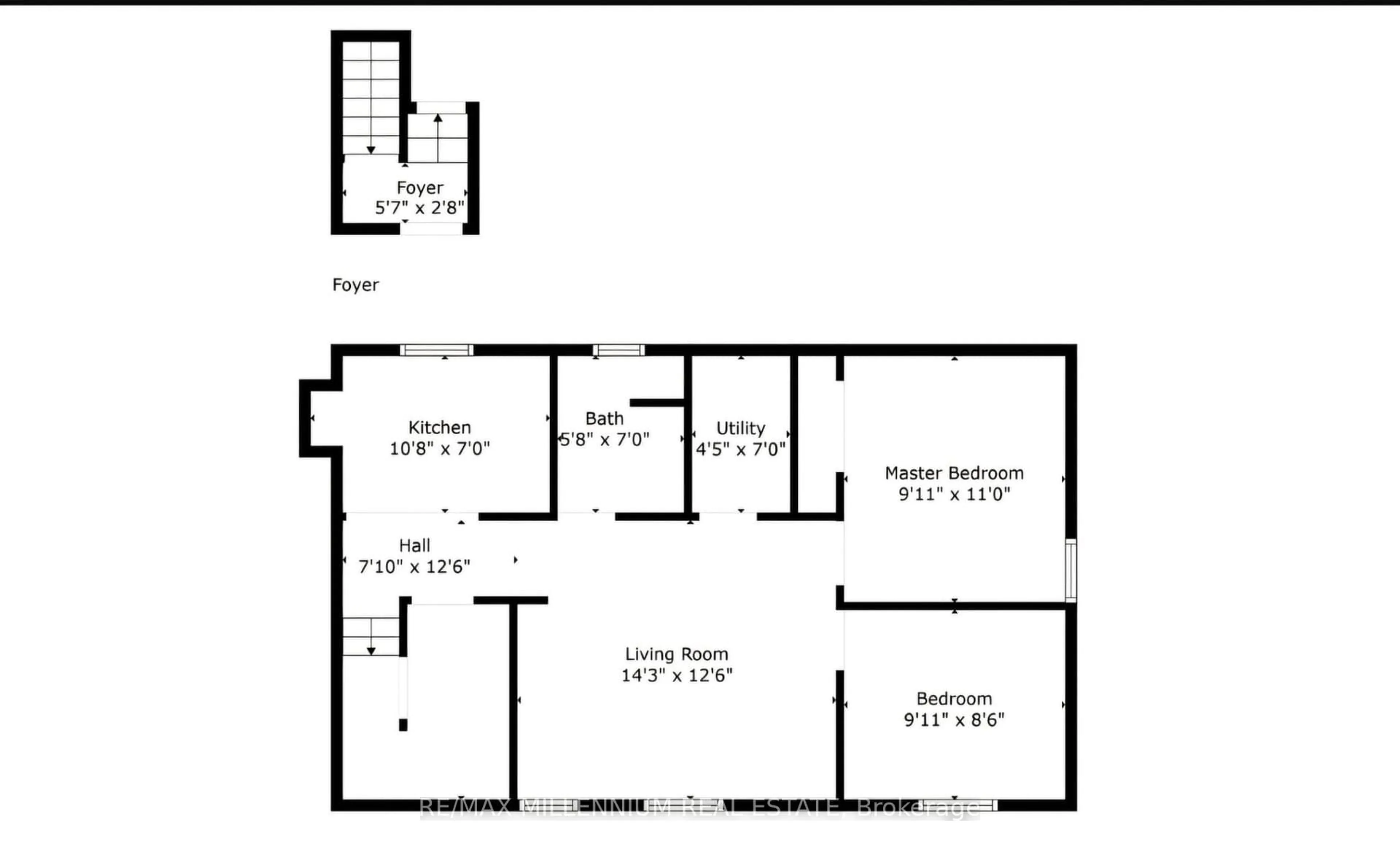 Floor plan for 651 Shetani Pl, Mississauga Ontario L5B 2Z7