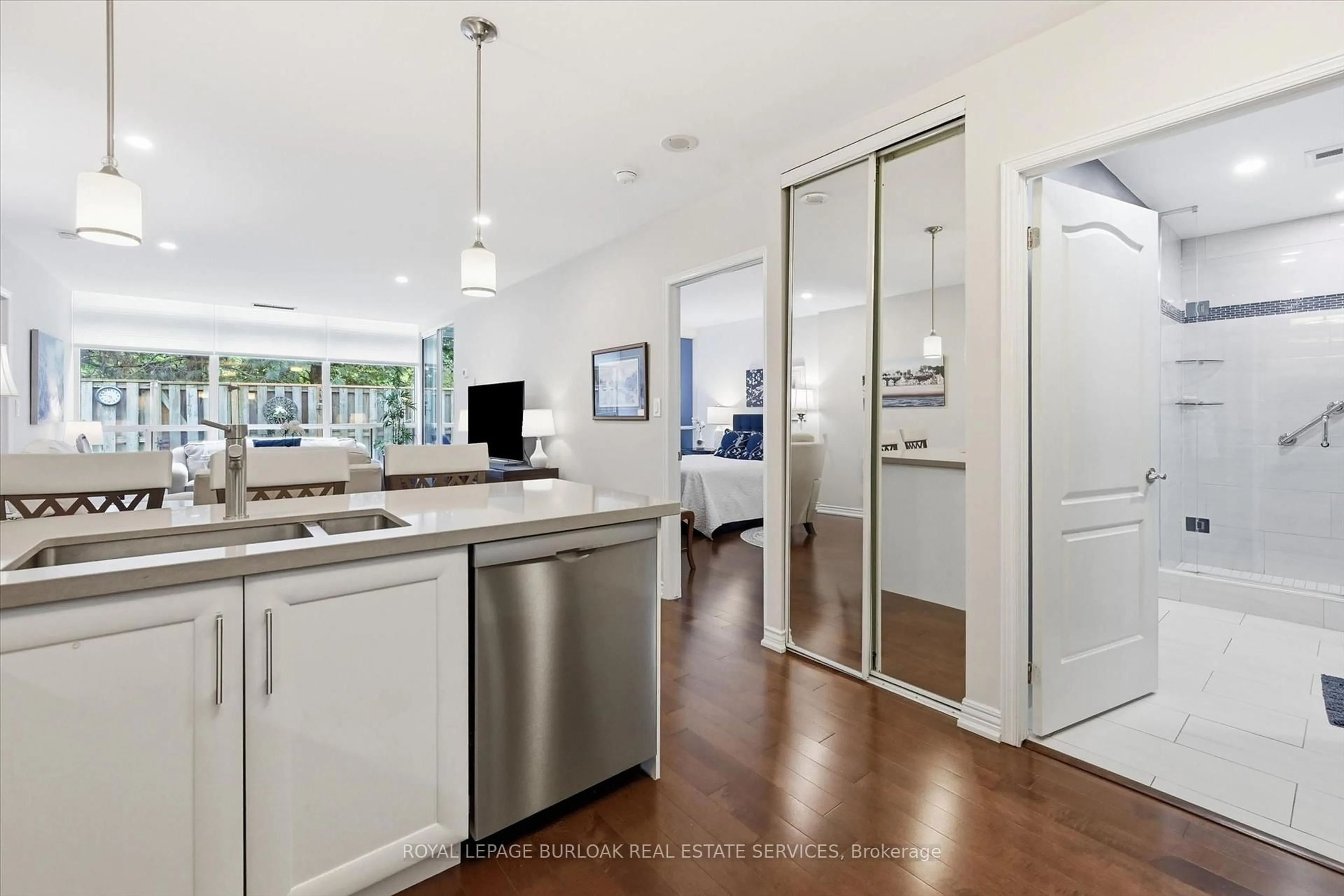 Open concept kitchen, unknown for 1276 Maple Crossing Blvd #110, Burlington Ontario L7S 2J9